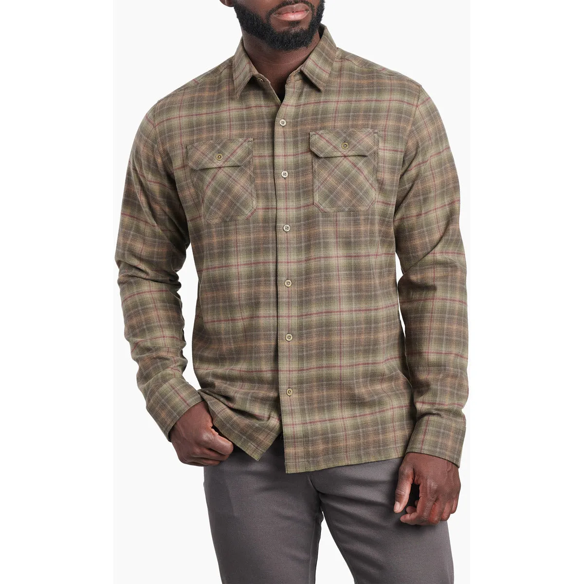 Herren Dillingr Flanellhemd