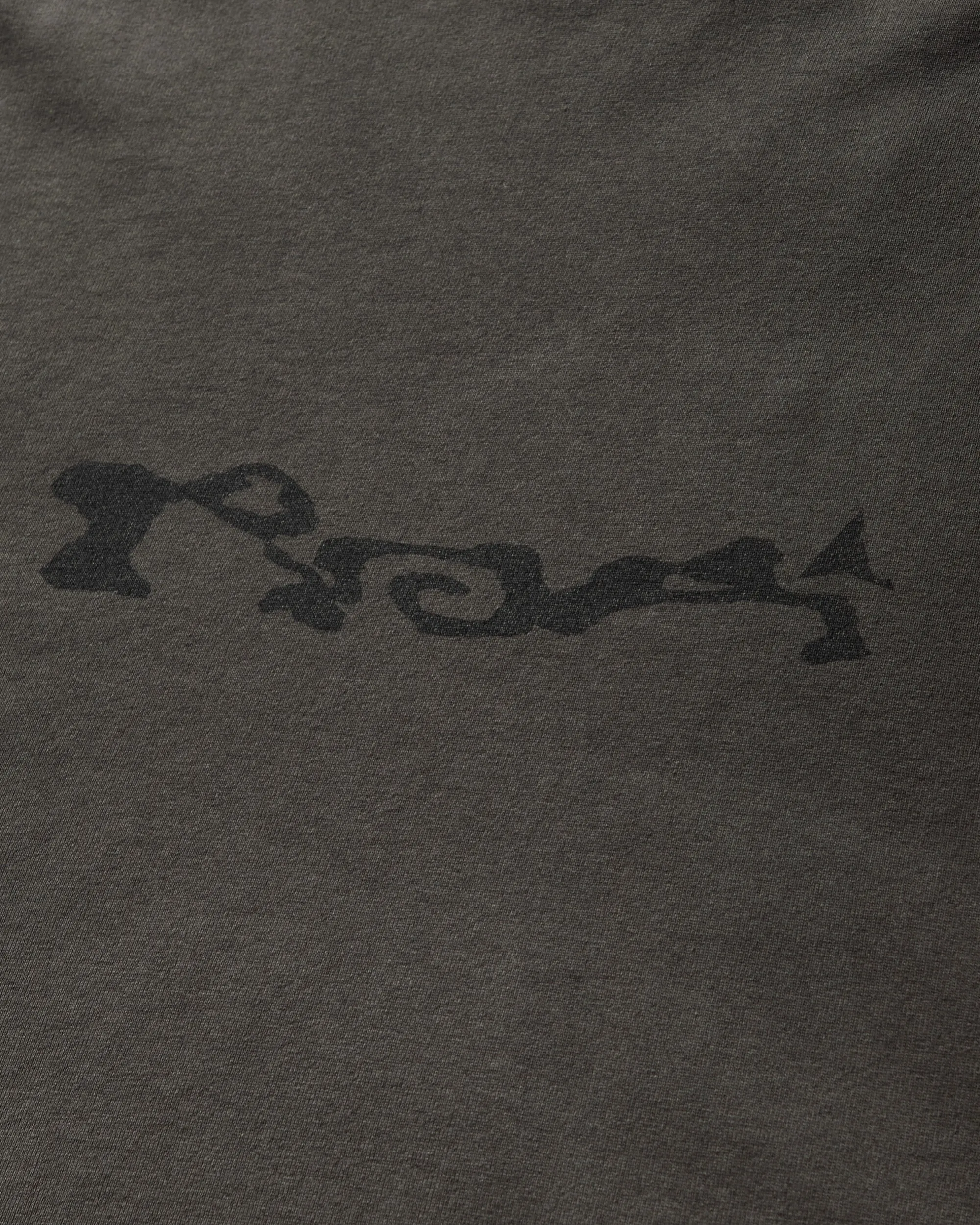 Langarm T-Shirt für Herren Schwarz-Olive