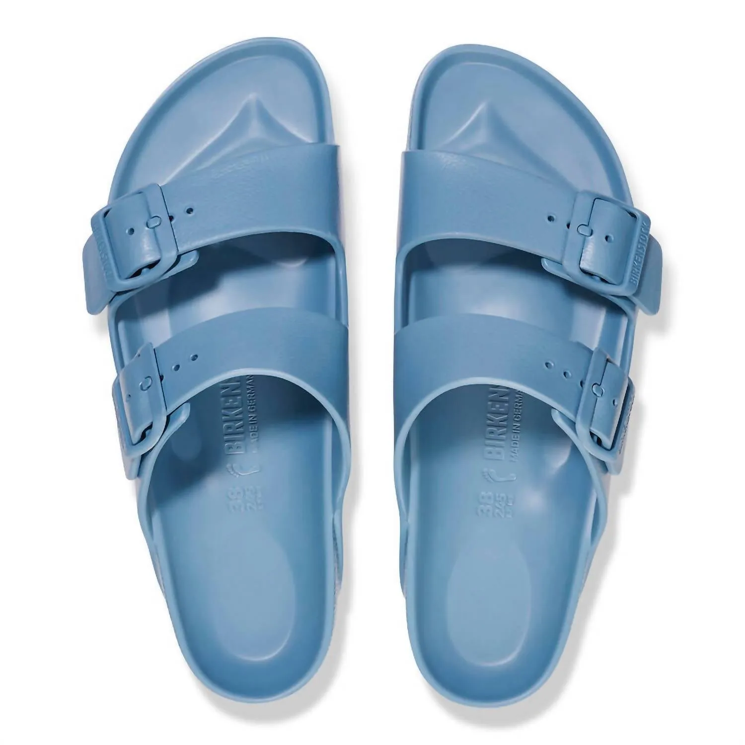 Herren Eva Sandalen mit regulärer Fußbettung in Elemental Blau