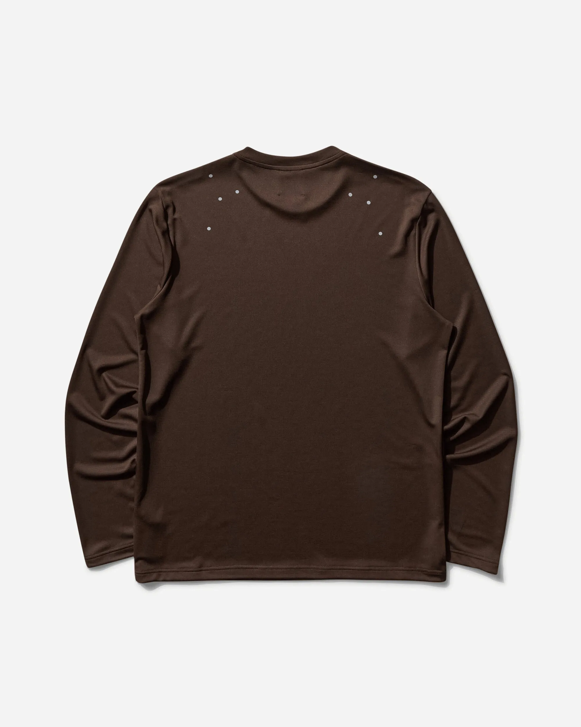 Herren Fireflies Langarm-Basisschicht Dunkelbraun
