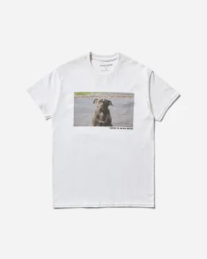 Herren Ghost Dog T-Shirt Weiß