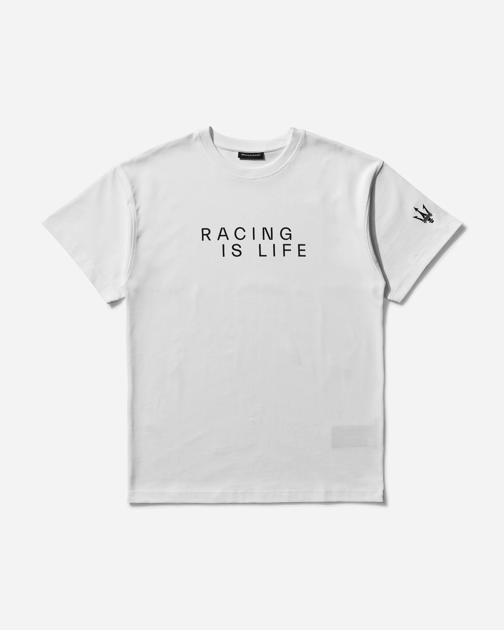 Herren Grafik T-Shirt Weiß