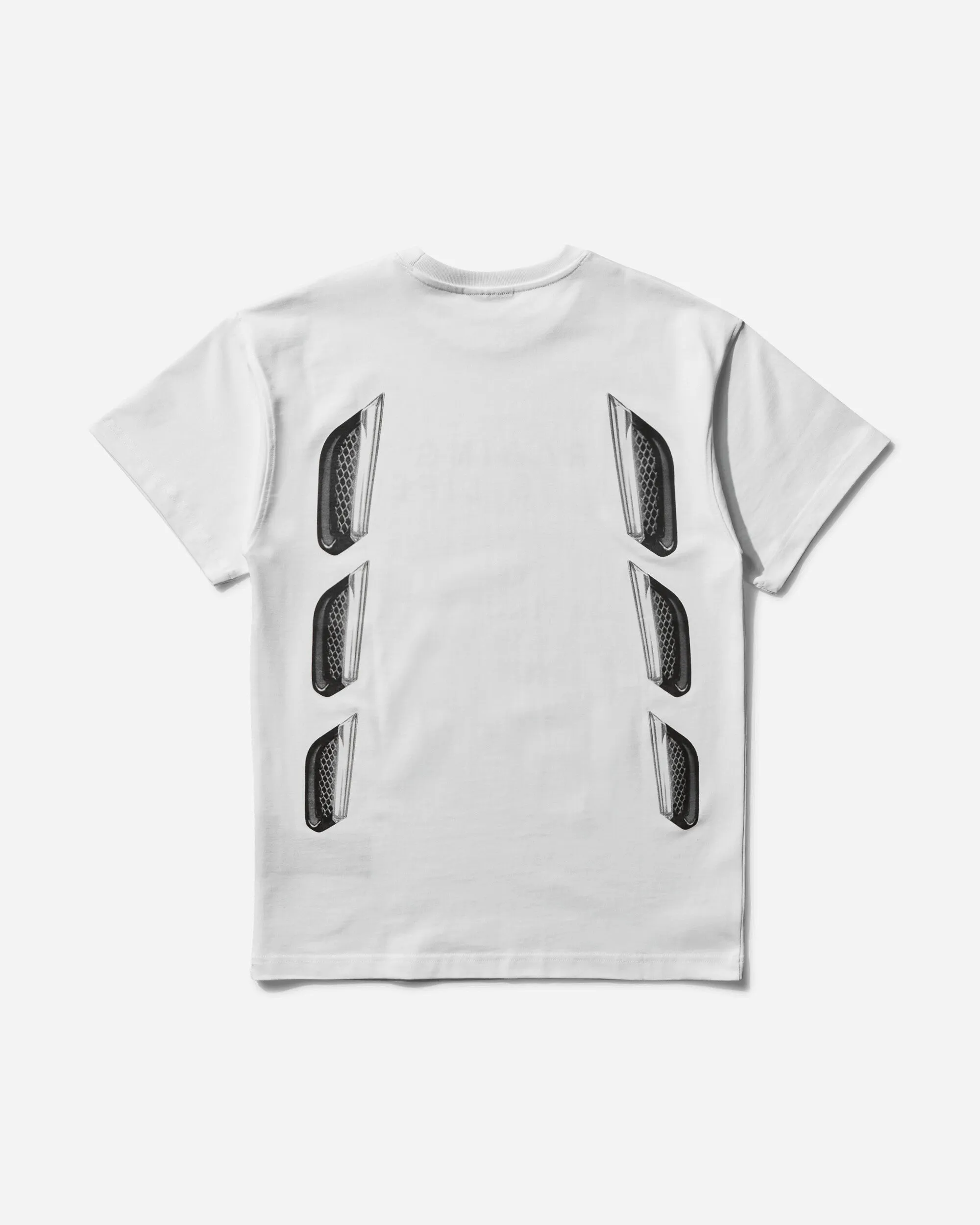 Herren Grafik T-Shirt Weiß