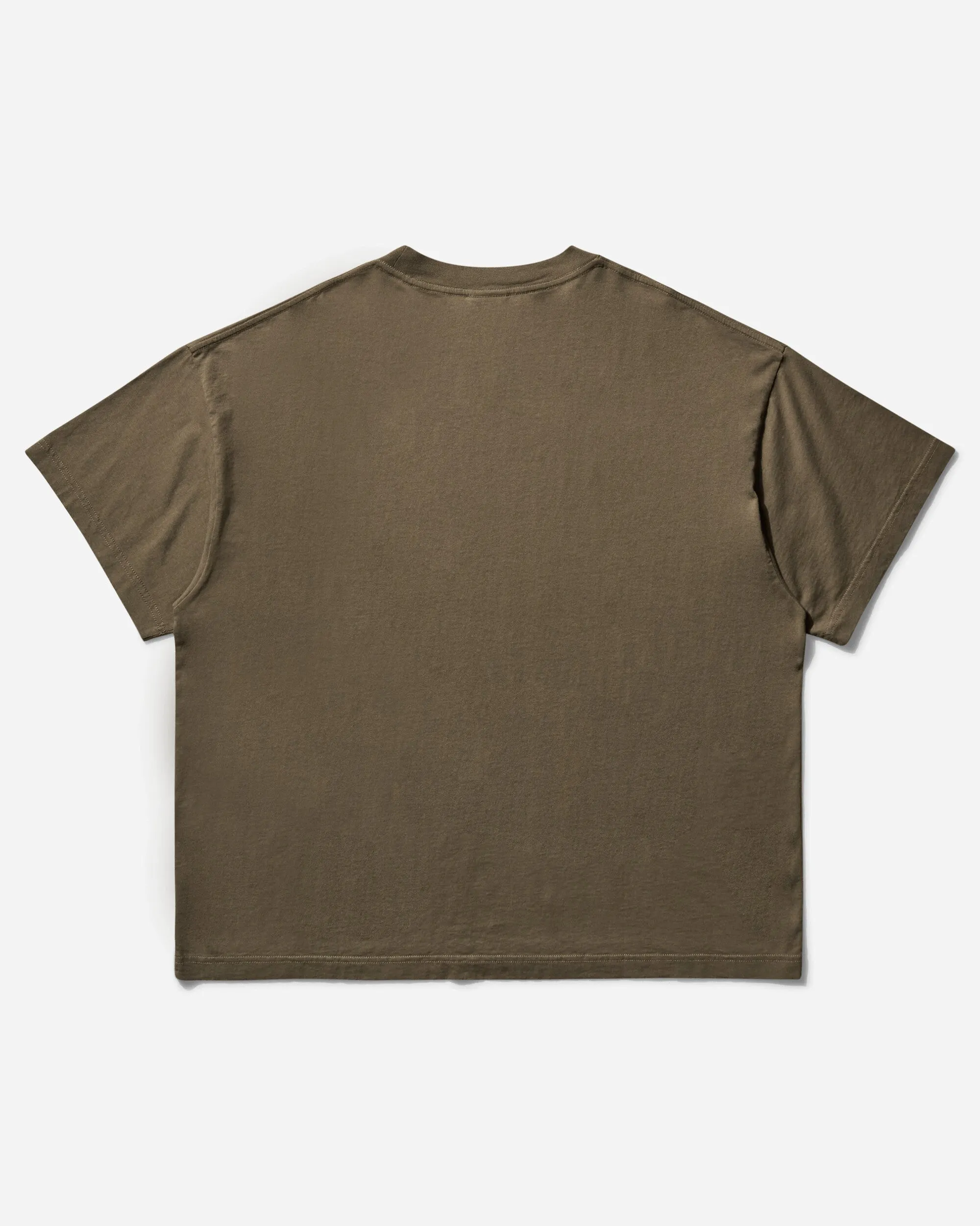 Herren Hard Times T-Shirt Armeegrün