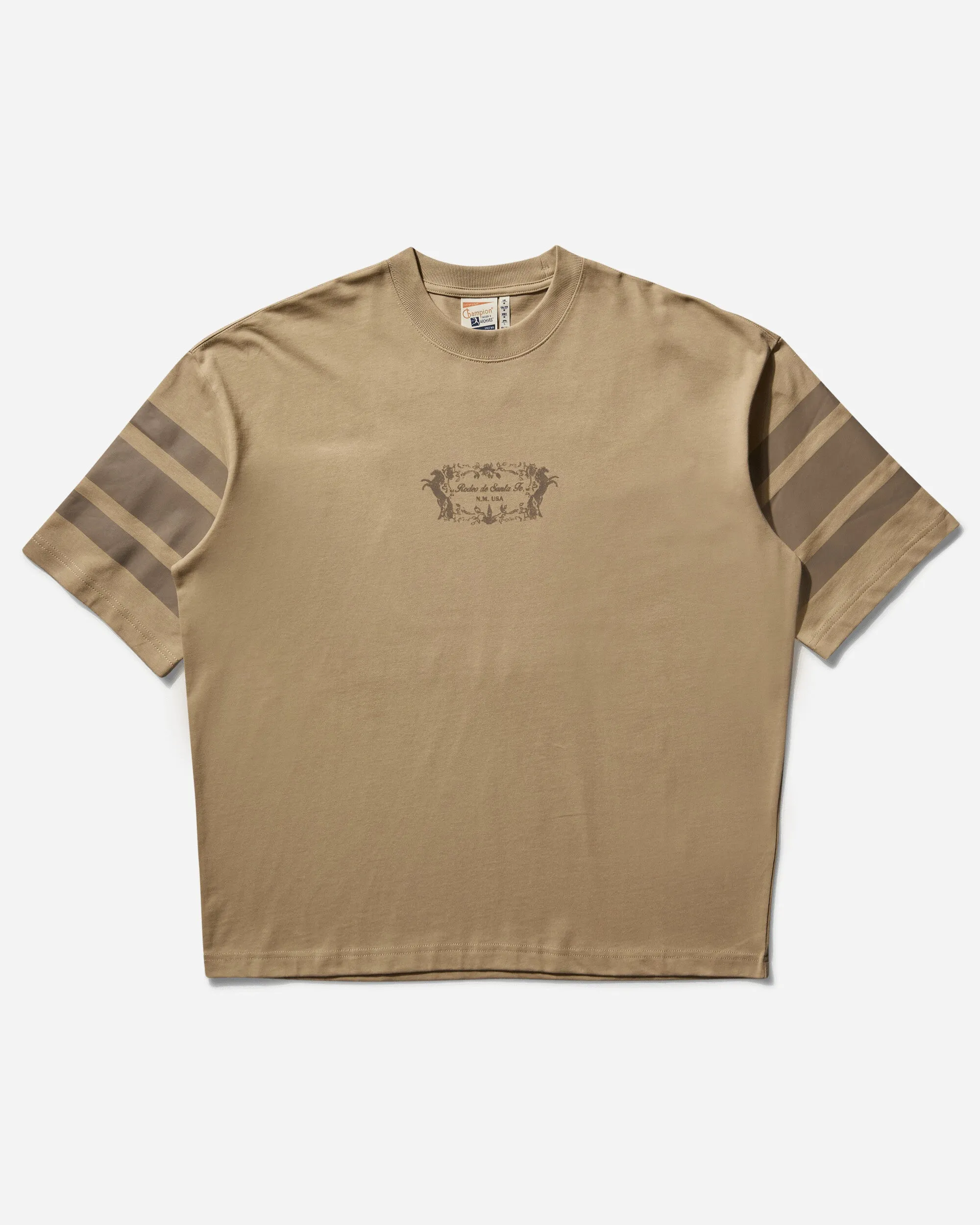 Herren Schwergewicht Jersey Camino Entrada T-Shirt Beige