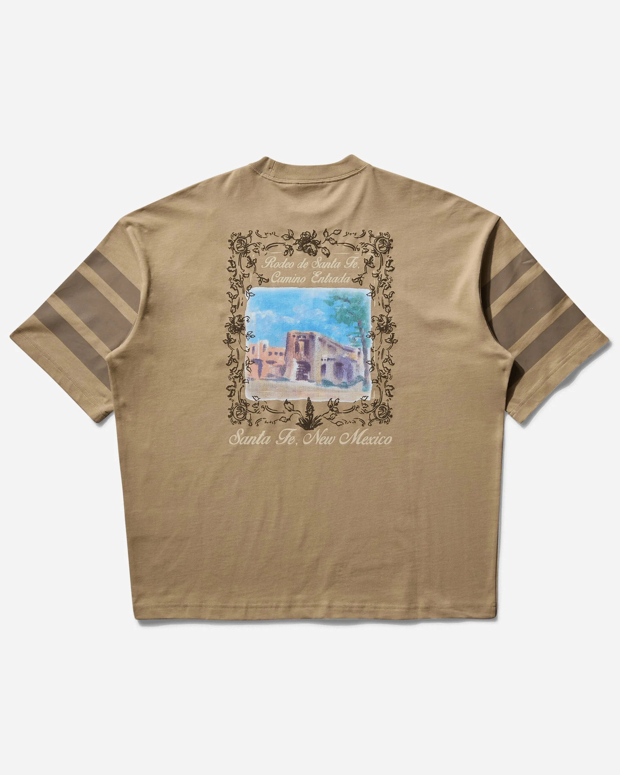 Herren Schwergewicht Jersey Camino Entrada T-Shirt Beige