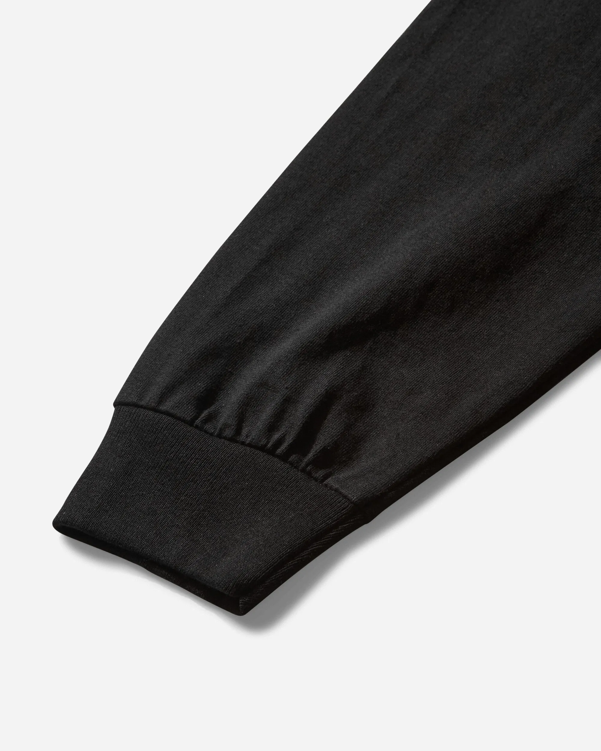 Herren Haus Langarmshirt Schwarz / Grau