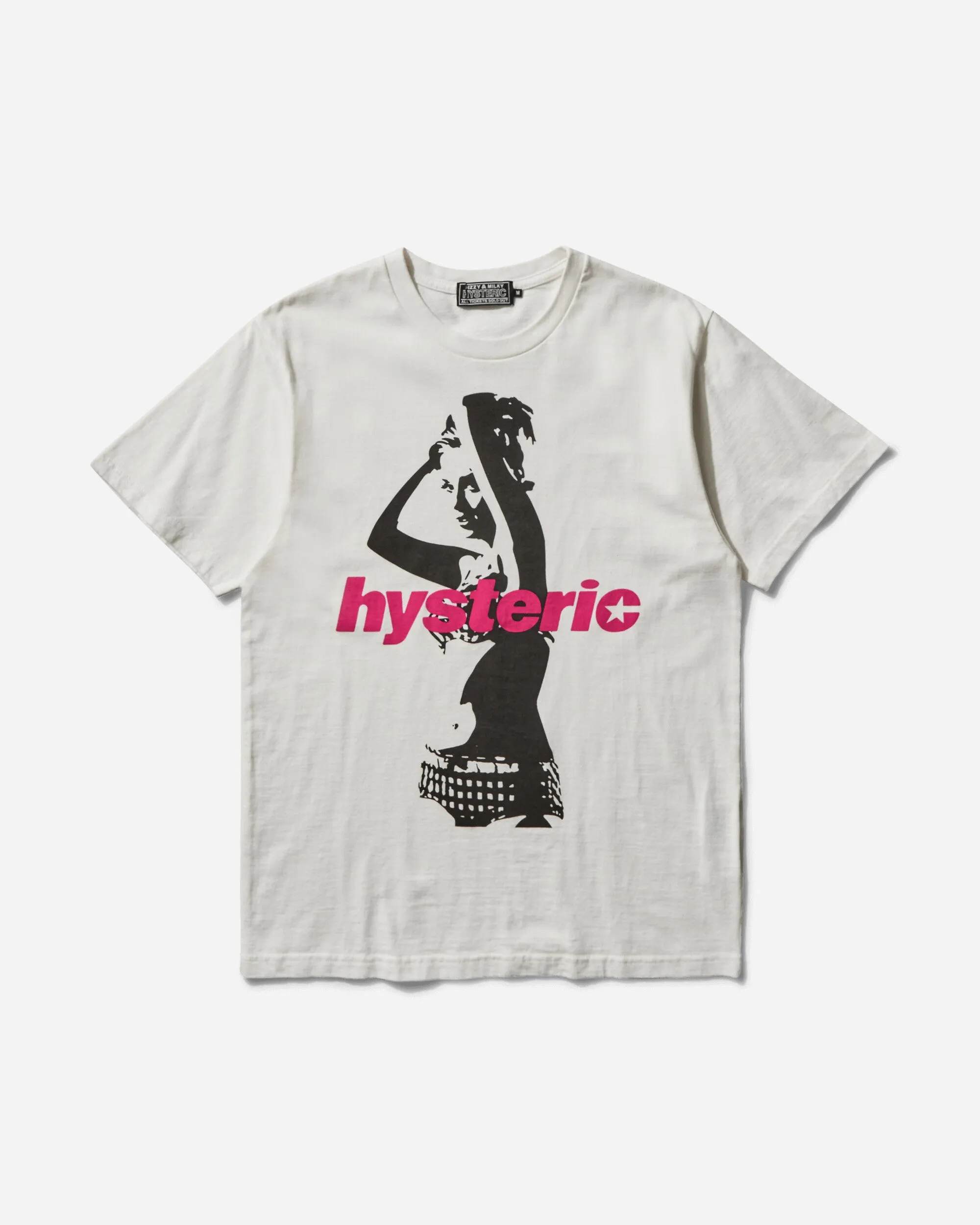 Herren Hysteric Achseln T-Shirt Weiß