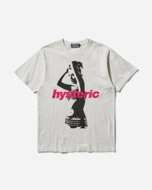 Herren Hysteric Achseln T-Shirt Weiß