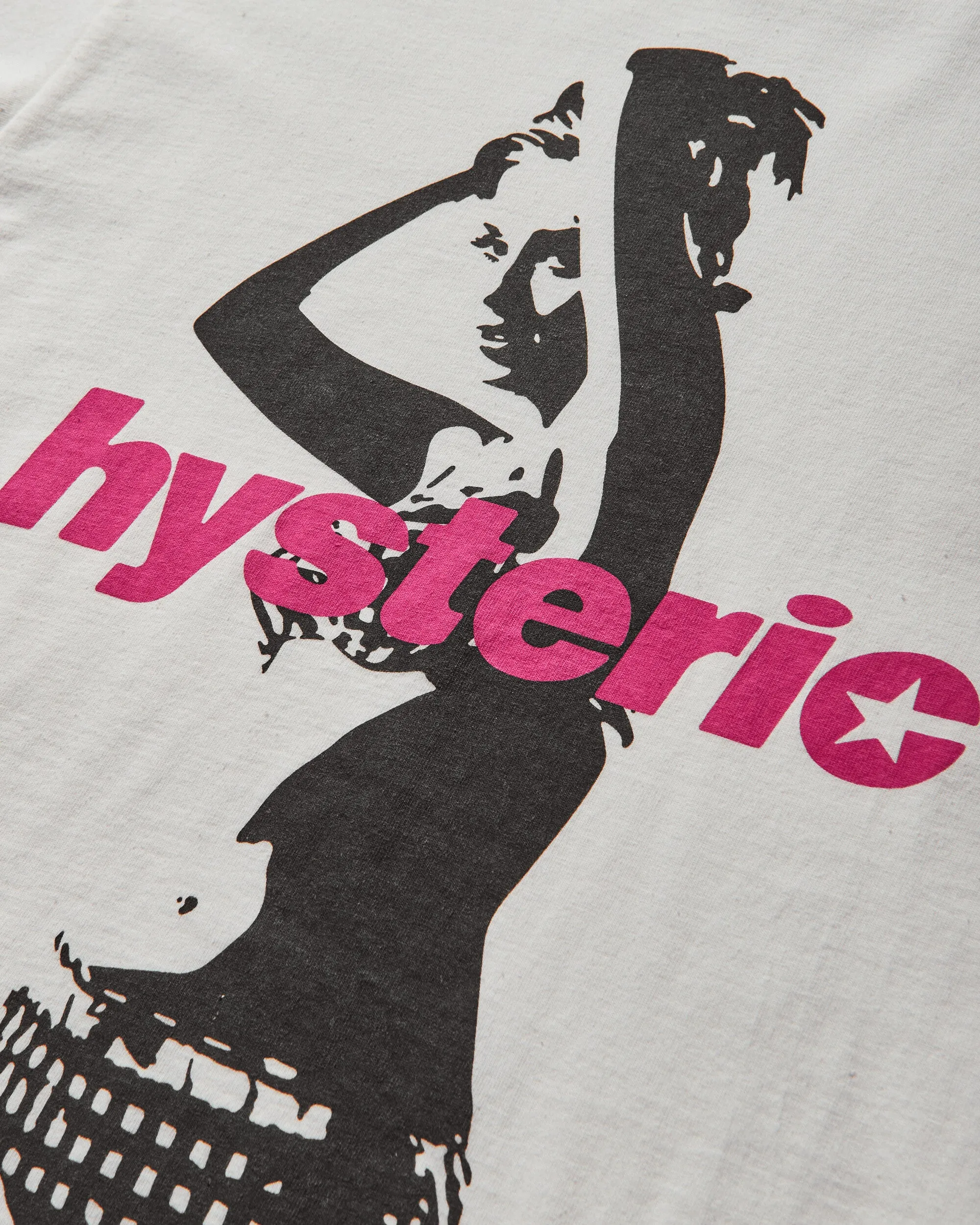 Herren Hysteric Achseln T-Shirt Weiß