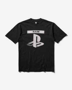 Herren Indoor T-Shirt Schwarz