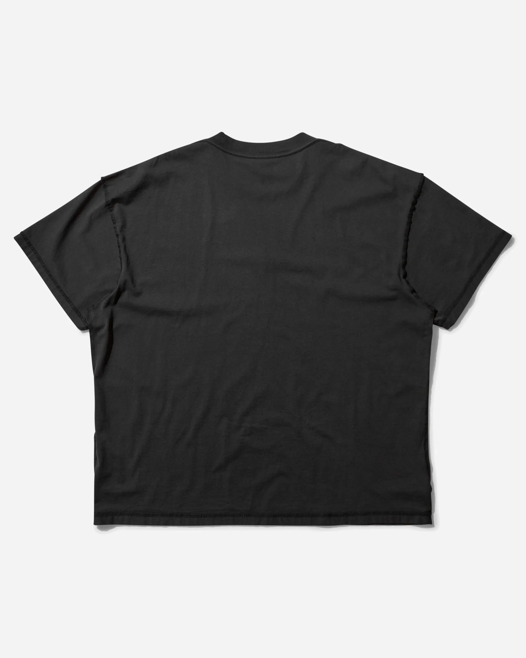 Herren Inside Out Logo T-Shirt Schwarz