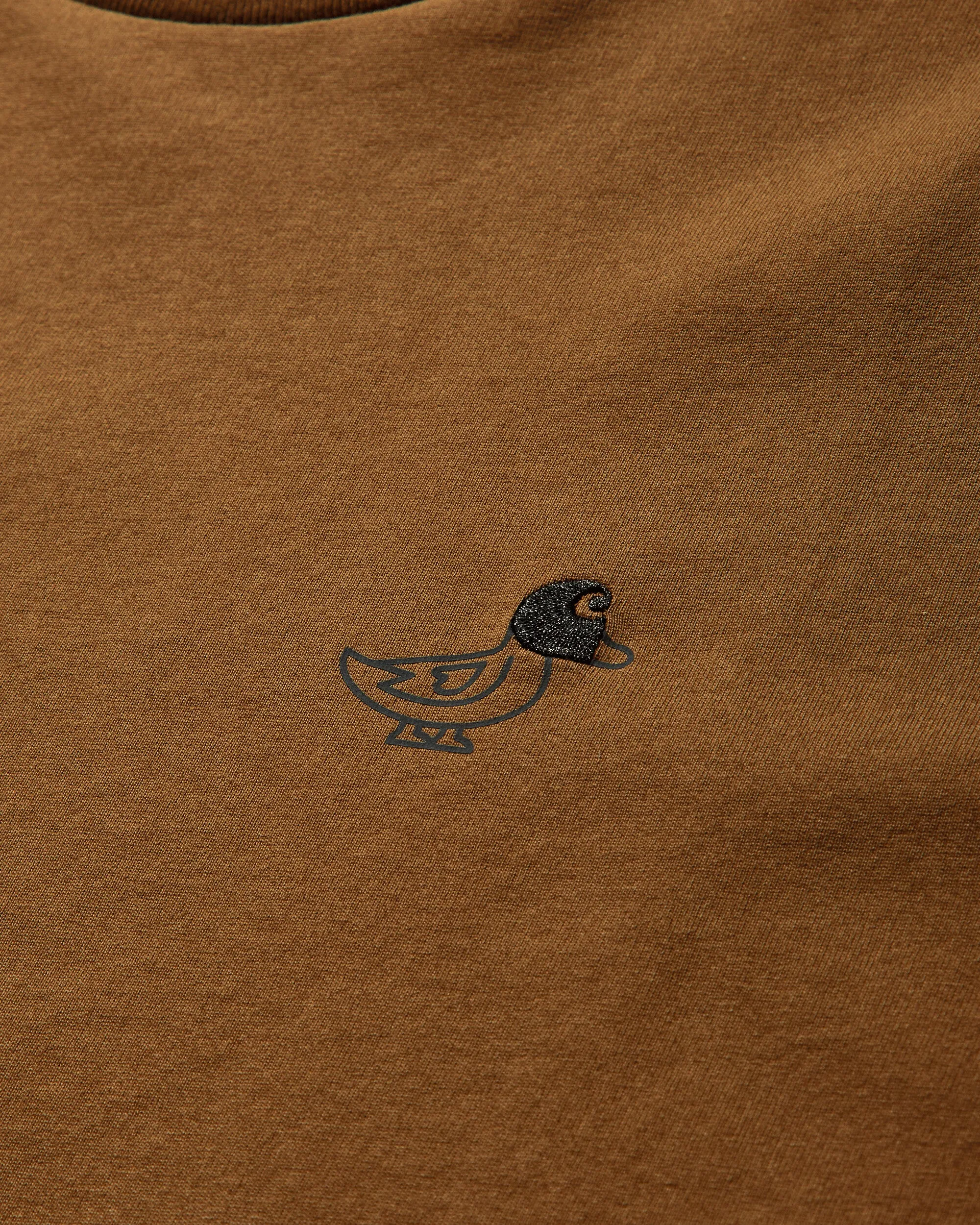 Herren INVINCIBLE Madison Duck T-Shirt Hamilton Braun