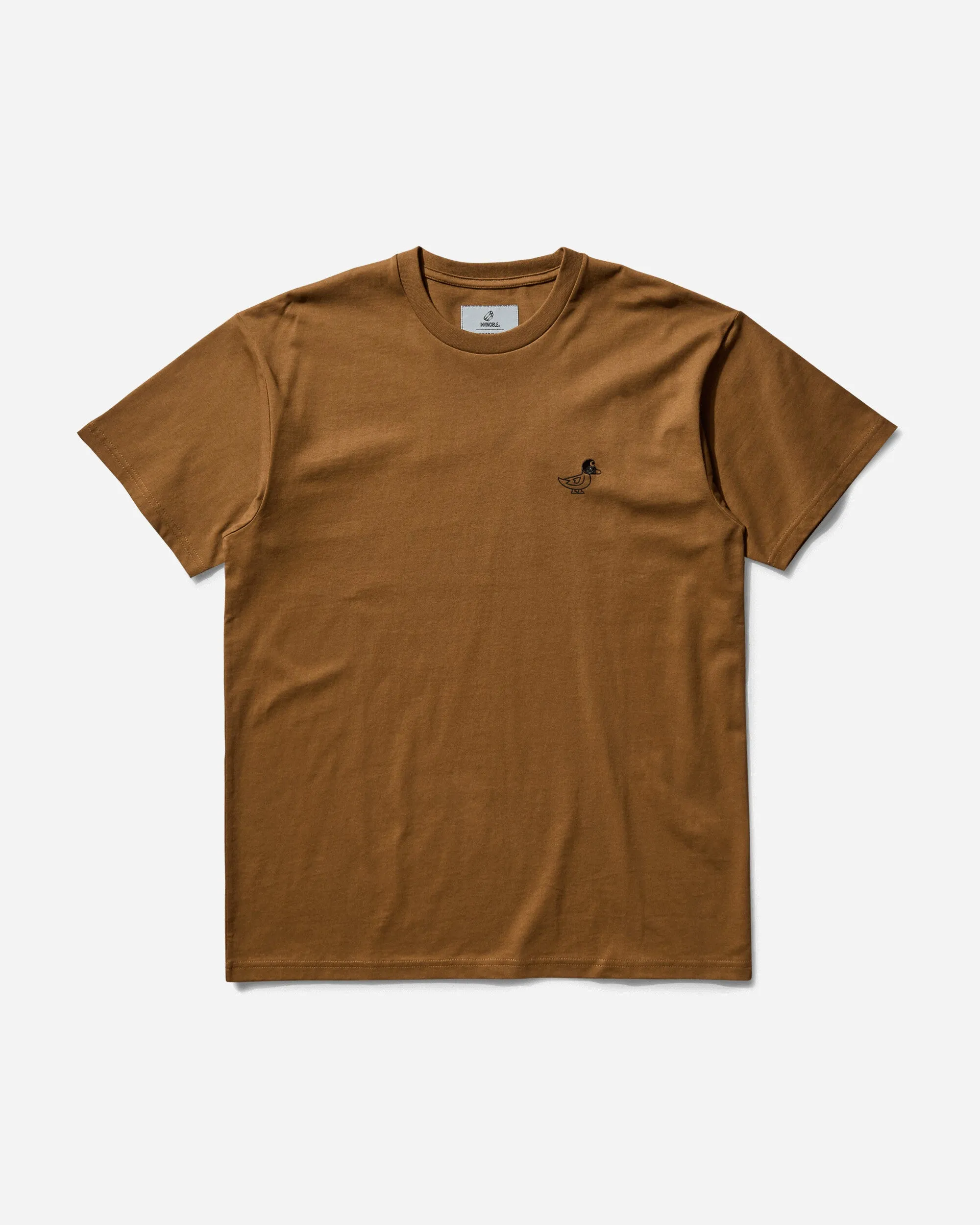 Herren INVINCIBLE Madison Duck T-Shirt Hamilton Braun