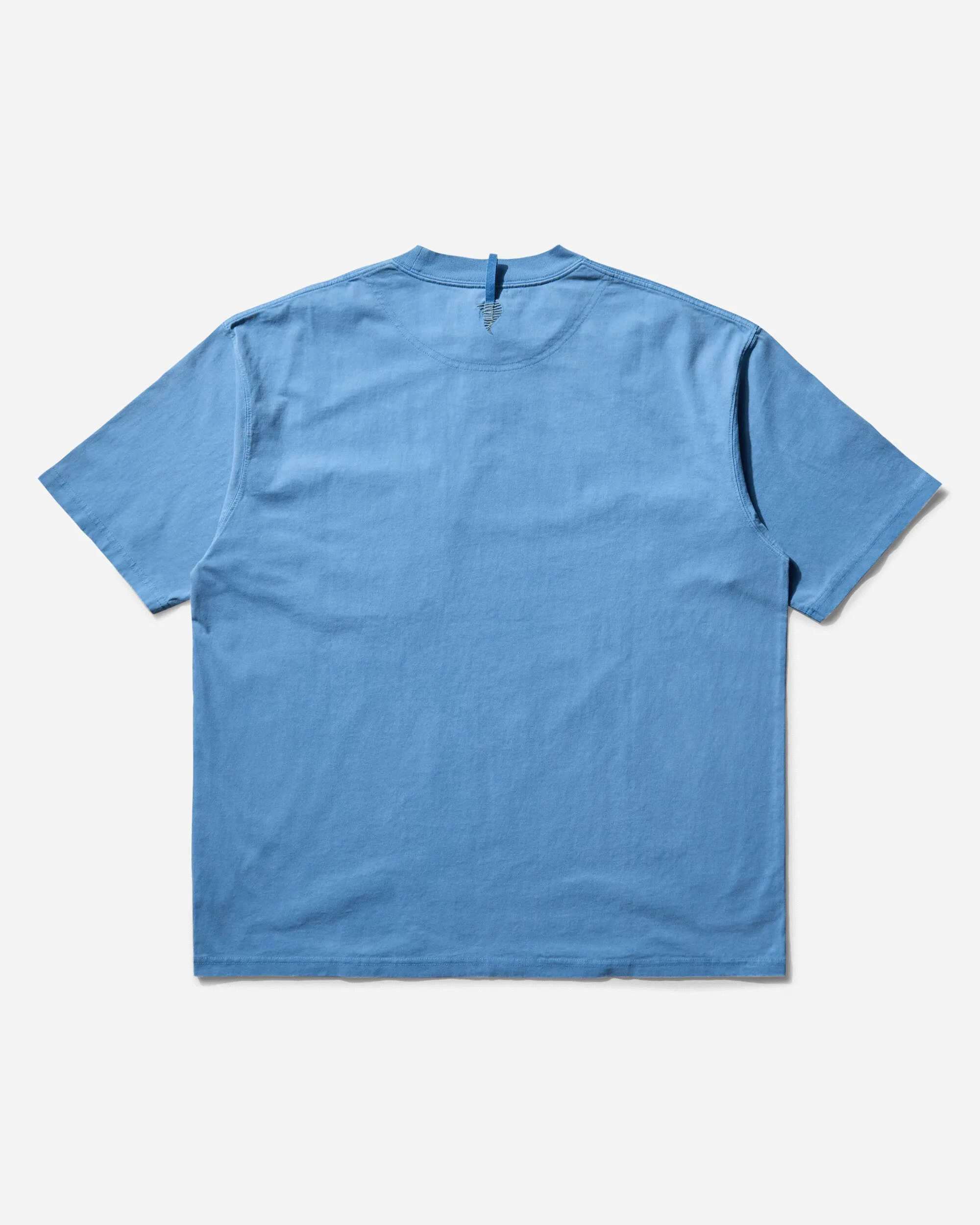 Herren INVINCIBLE Pigmentgefärbtes T-Shirt Piscine