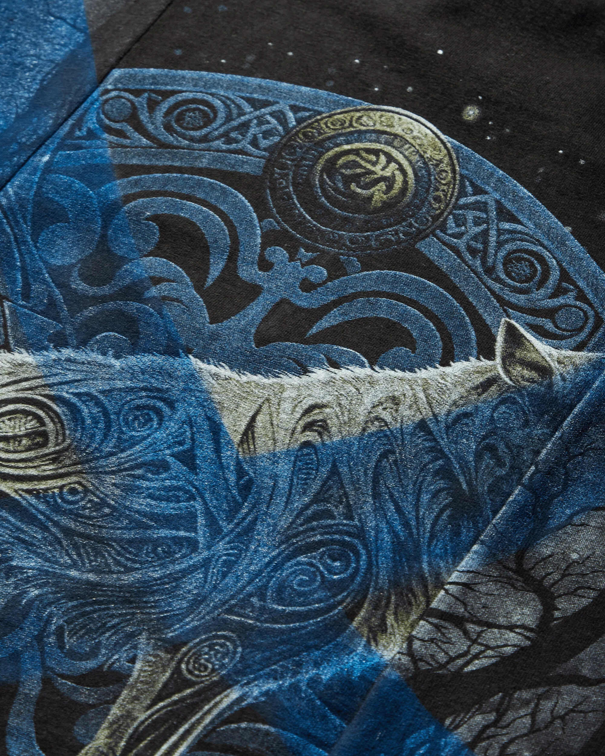 Herren Mia Phantasy T-Shirt Schwarz / Blau