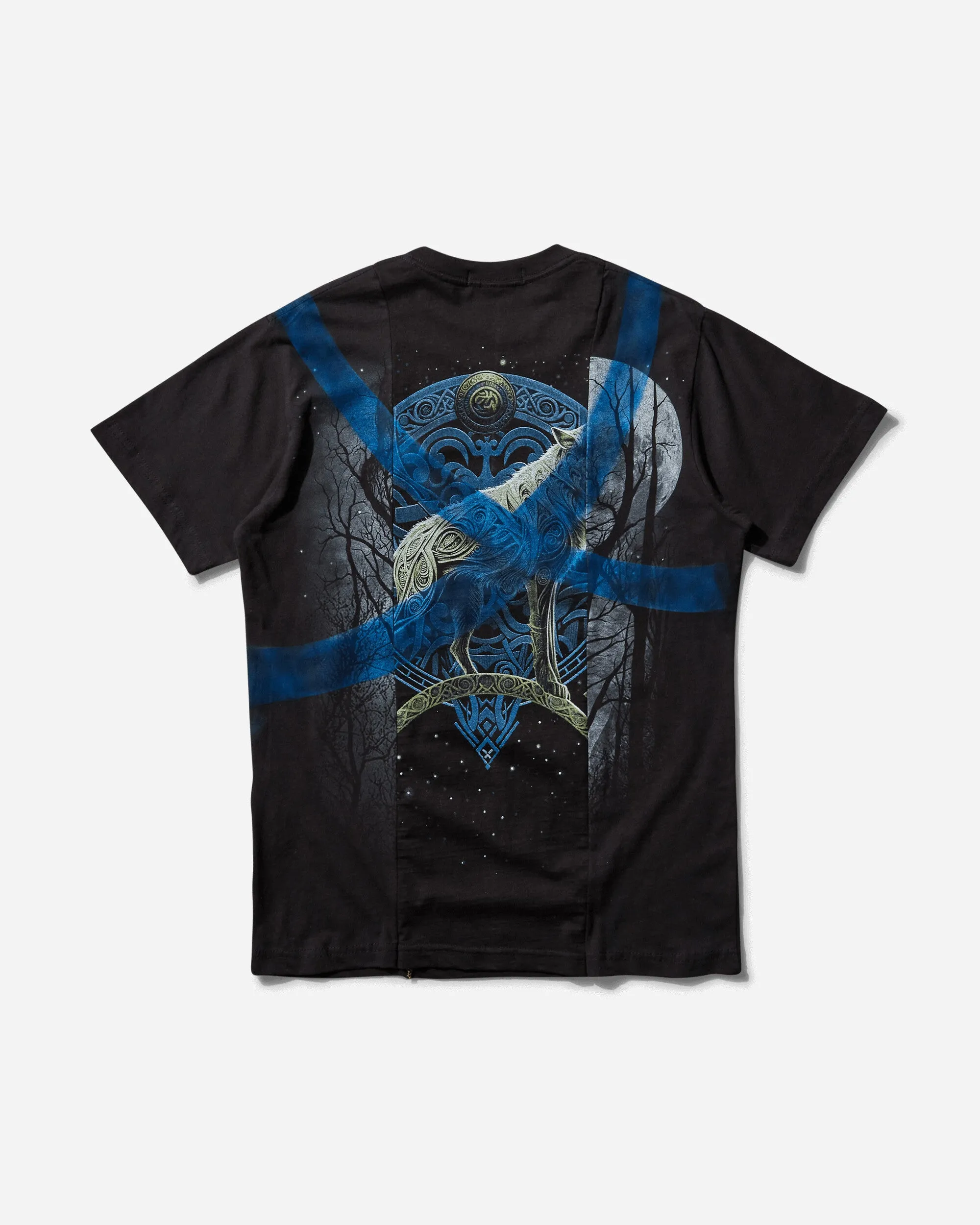 Herren Mia Phantasy T-Shirt Schwarz / Blau