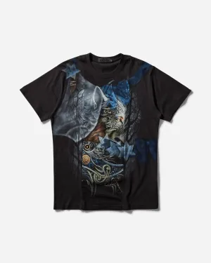 Herren Mia Phantasy T-Shirt Schwarz / Blau