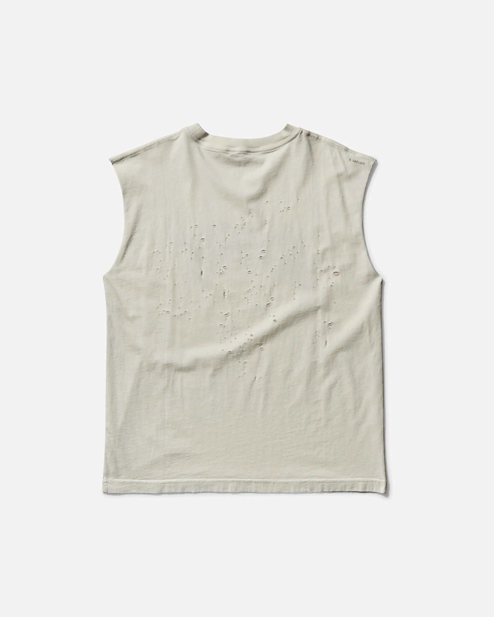 Herren MothTech Muskelshirt Off-White