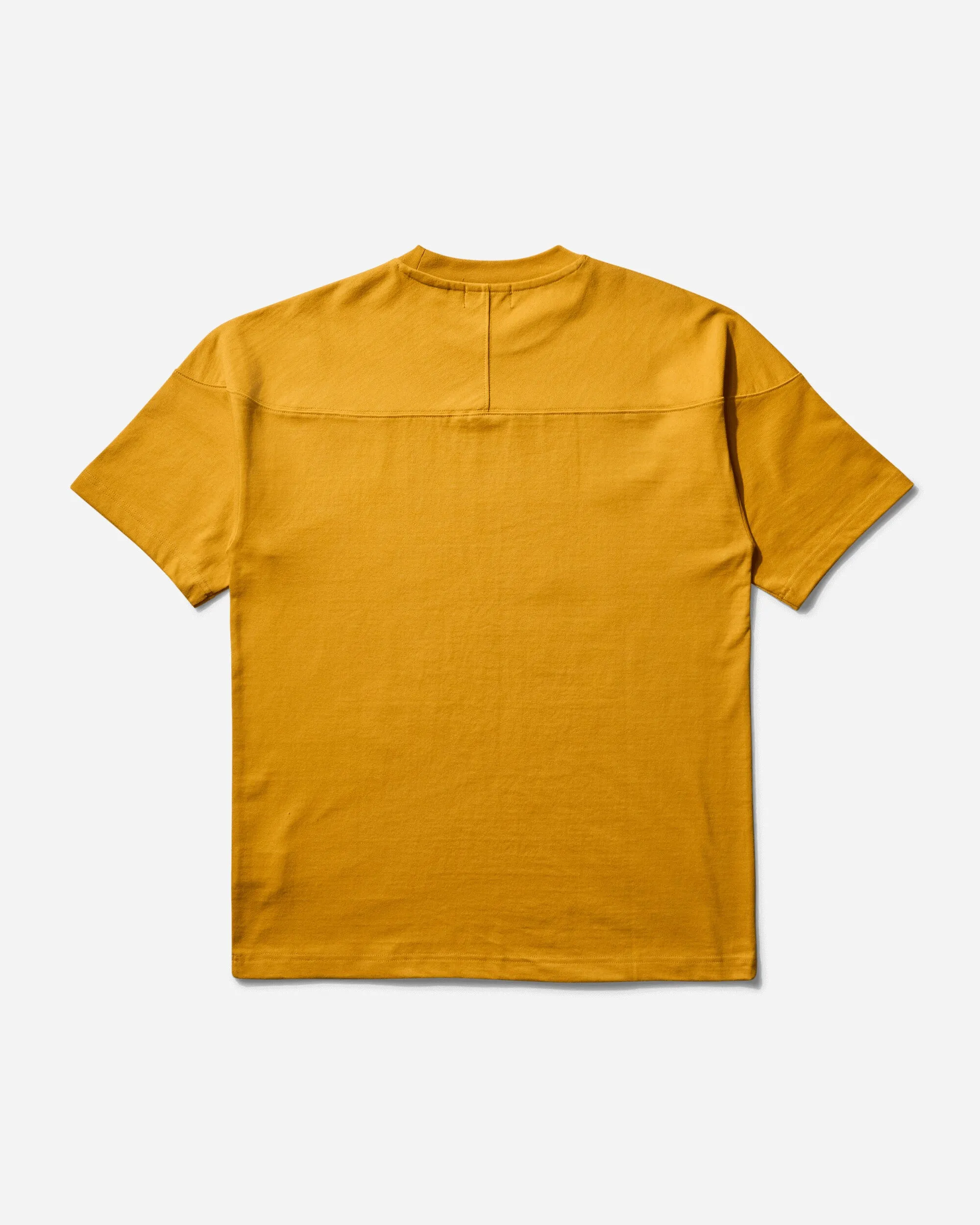 Herren Nummeriertes T-Shirt Gelb