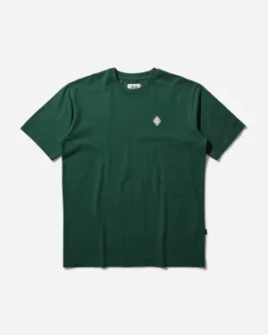 Herren Off-Race Patch T-Shirt Kieferngrün