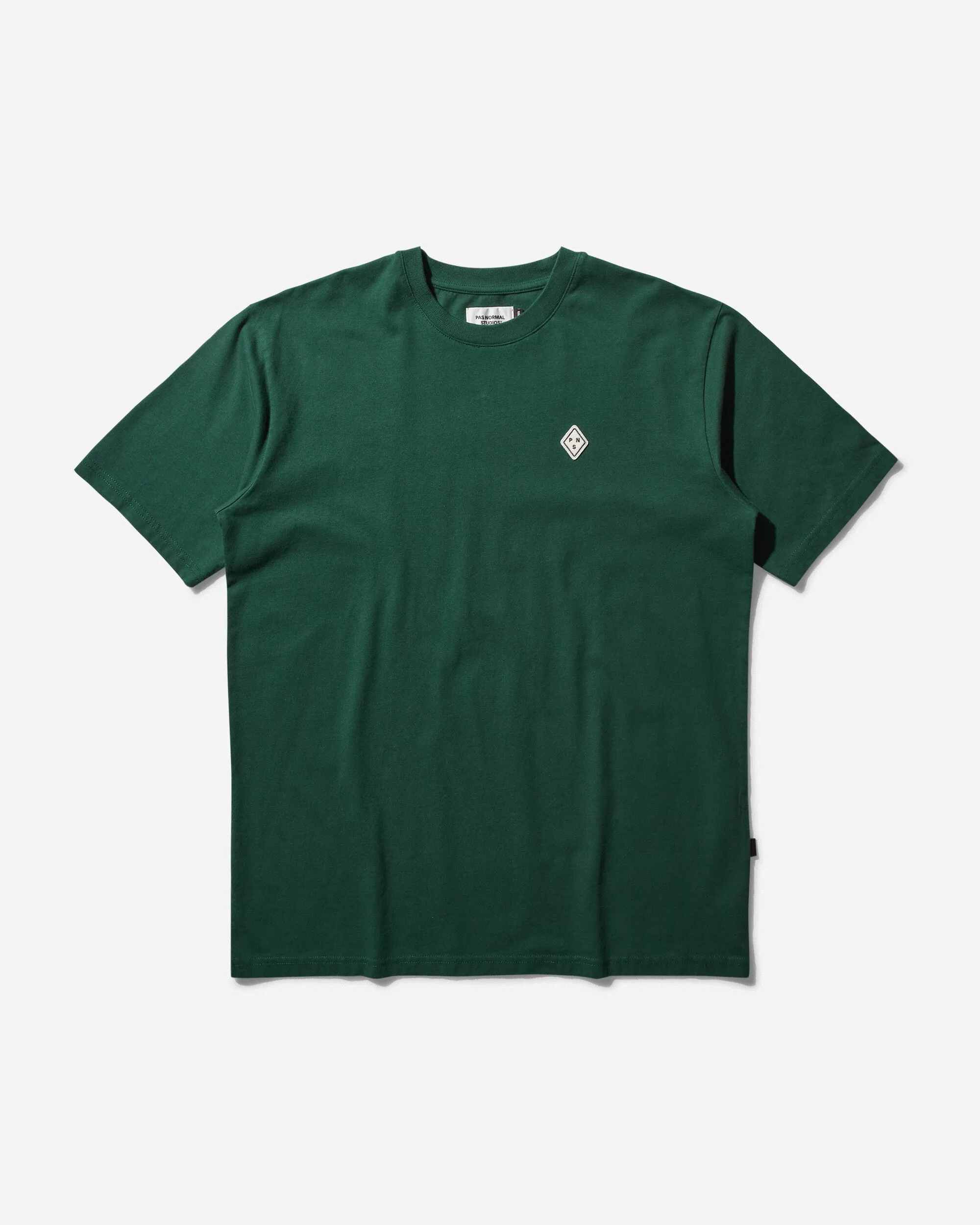 Herren Off-Race Patch T-Shirt Kieferngrün