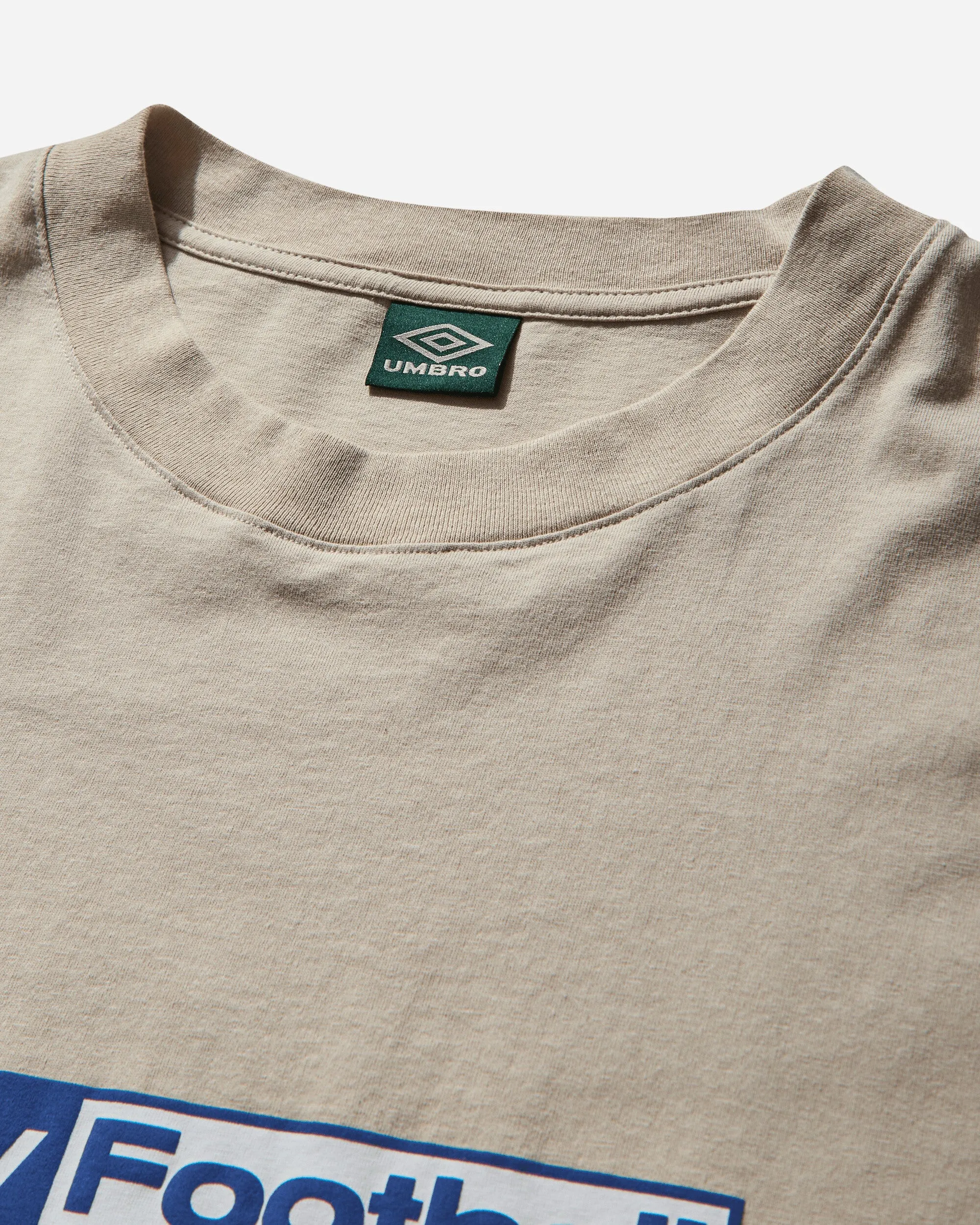 Herren-Fußball-T-Shirt Elfenbein