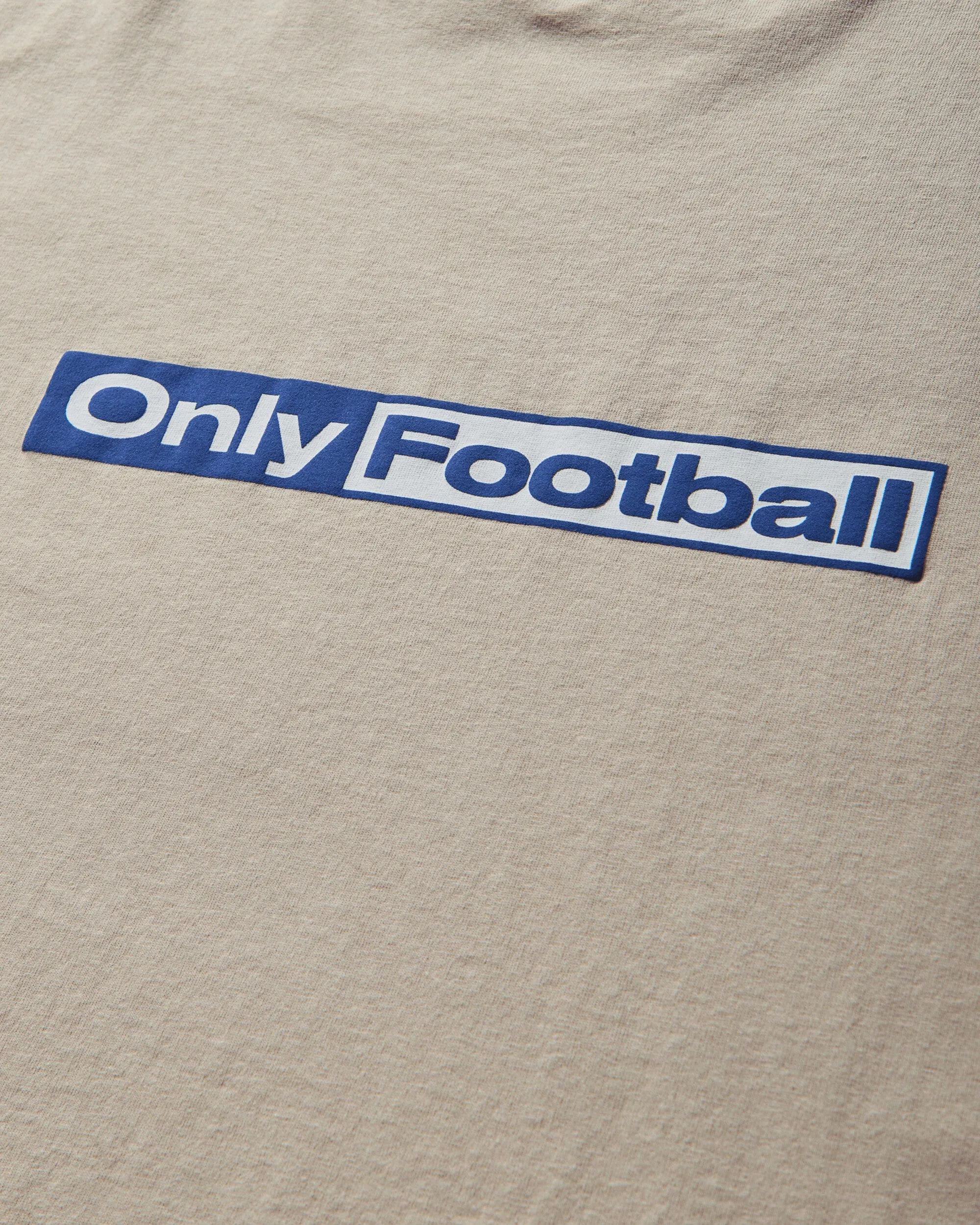 Herren-Fußball-T-Shirt Elfenbein