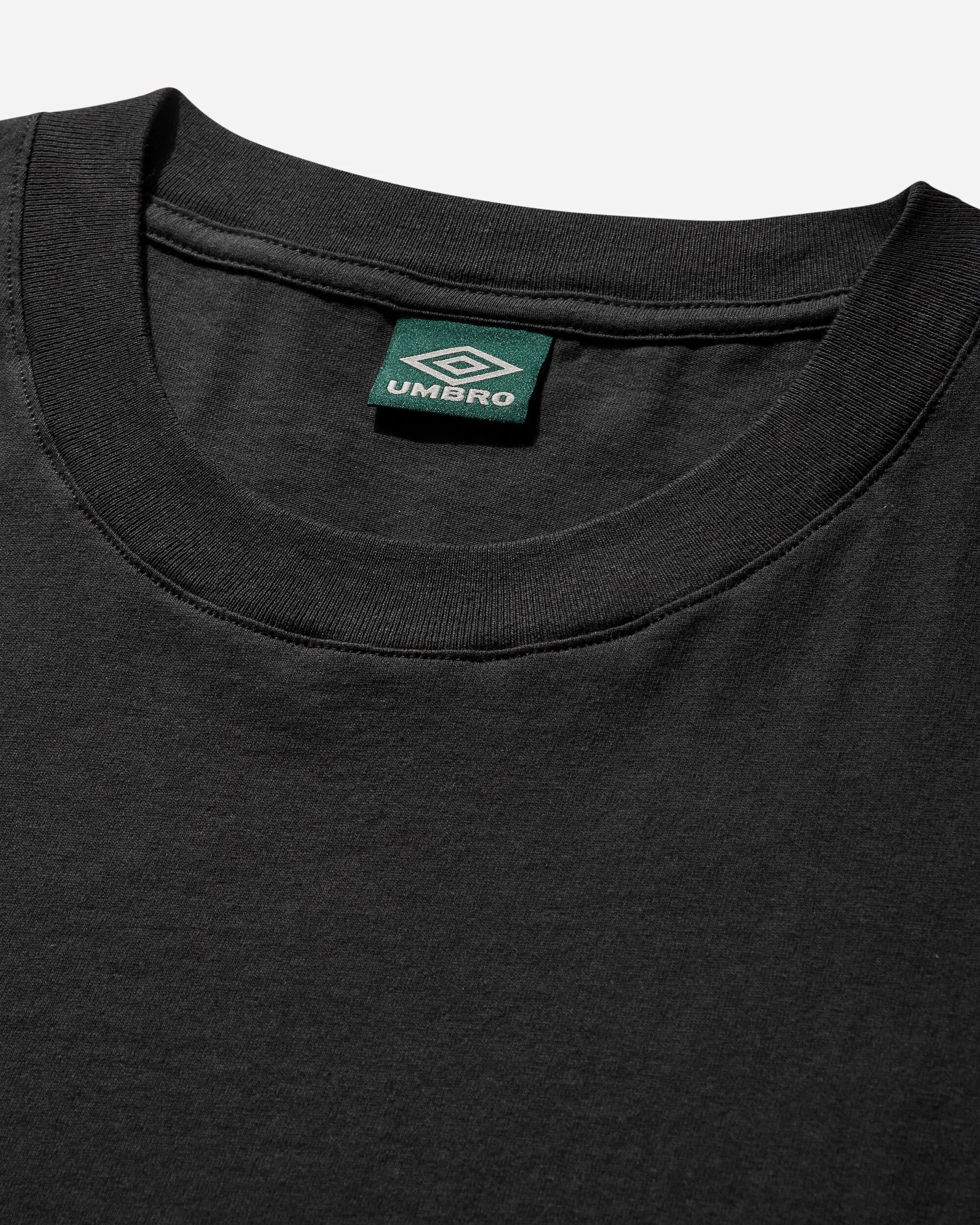 Herren-Fußball-T-Shirt Gewaschen Schwarz