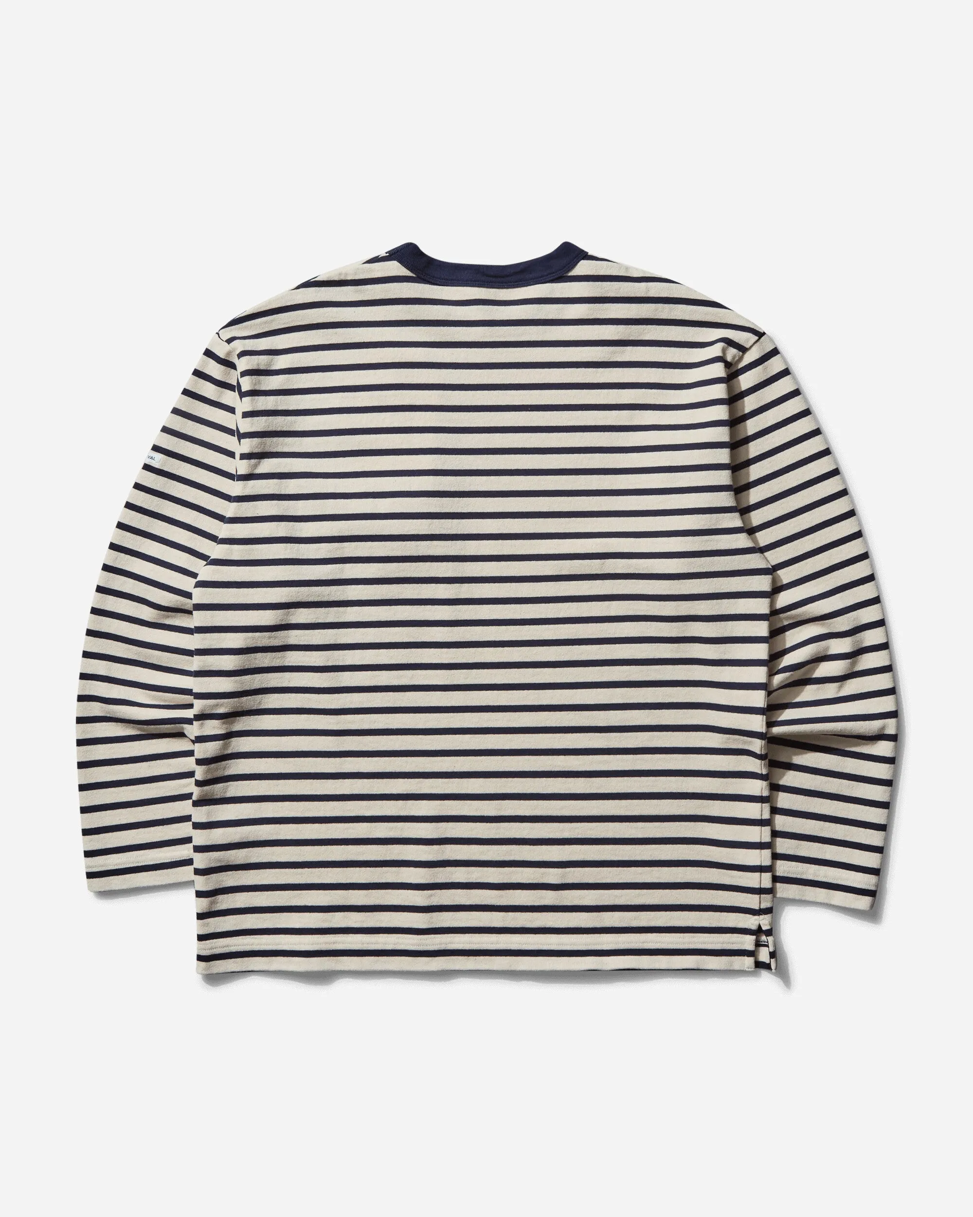 Herren Orcival Langarm T-Shirt Off White