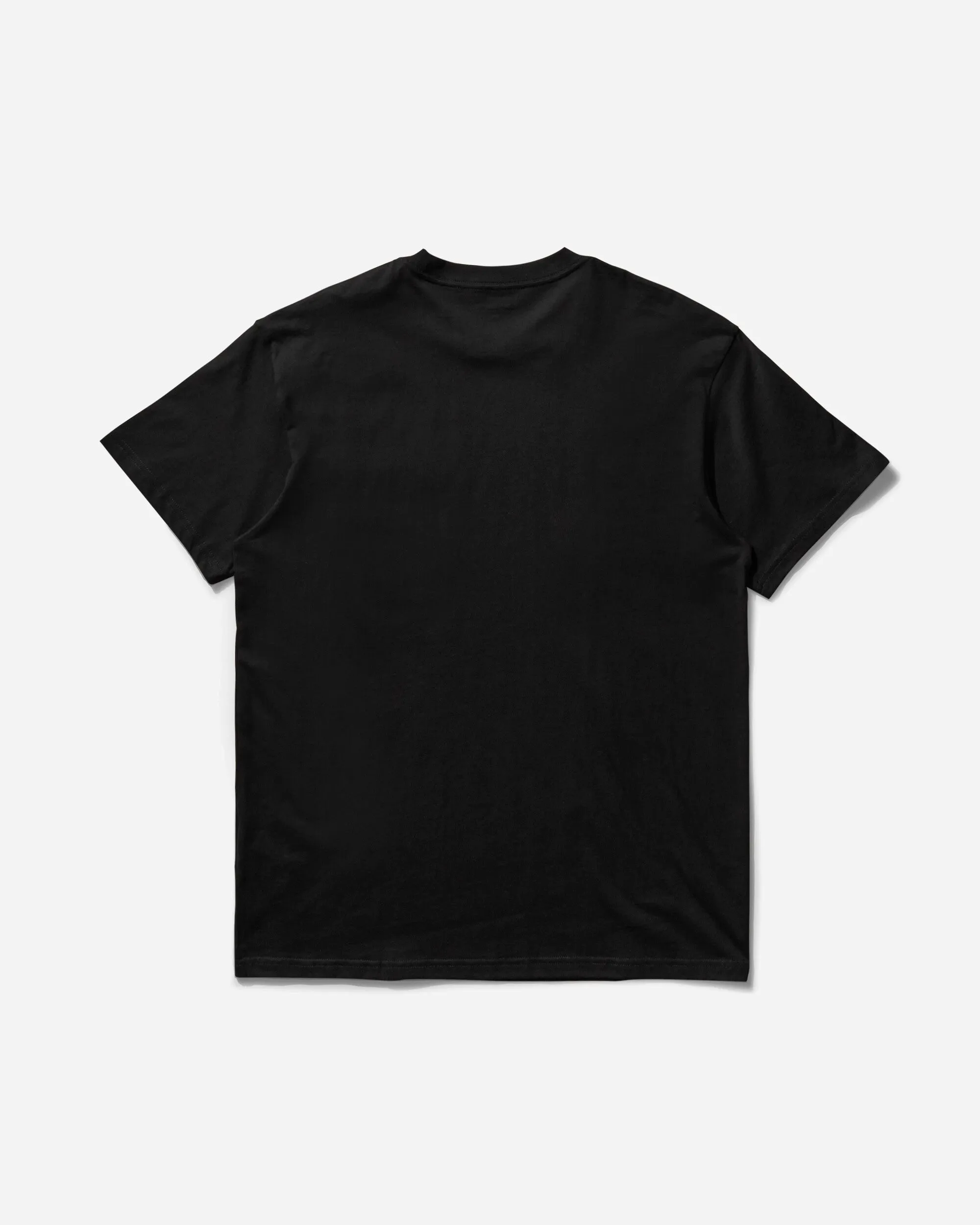 Herren T-Shirt mit Brusttasche in Schwarz