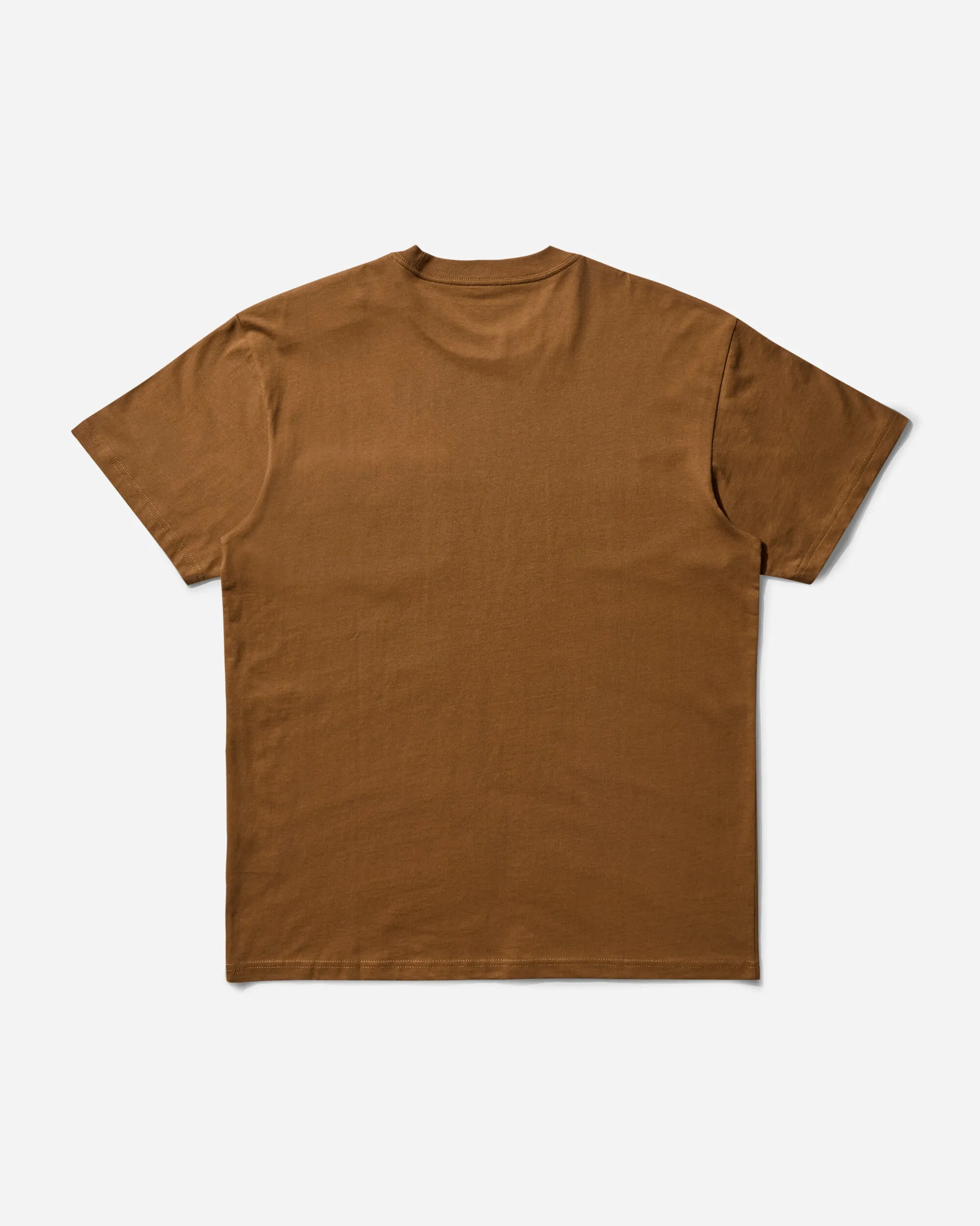 Herren T-Shirt mit Herz-Tasche Hamilton Braun