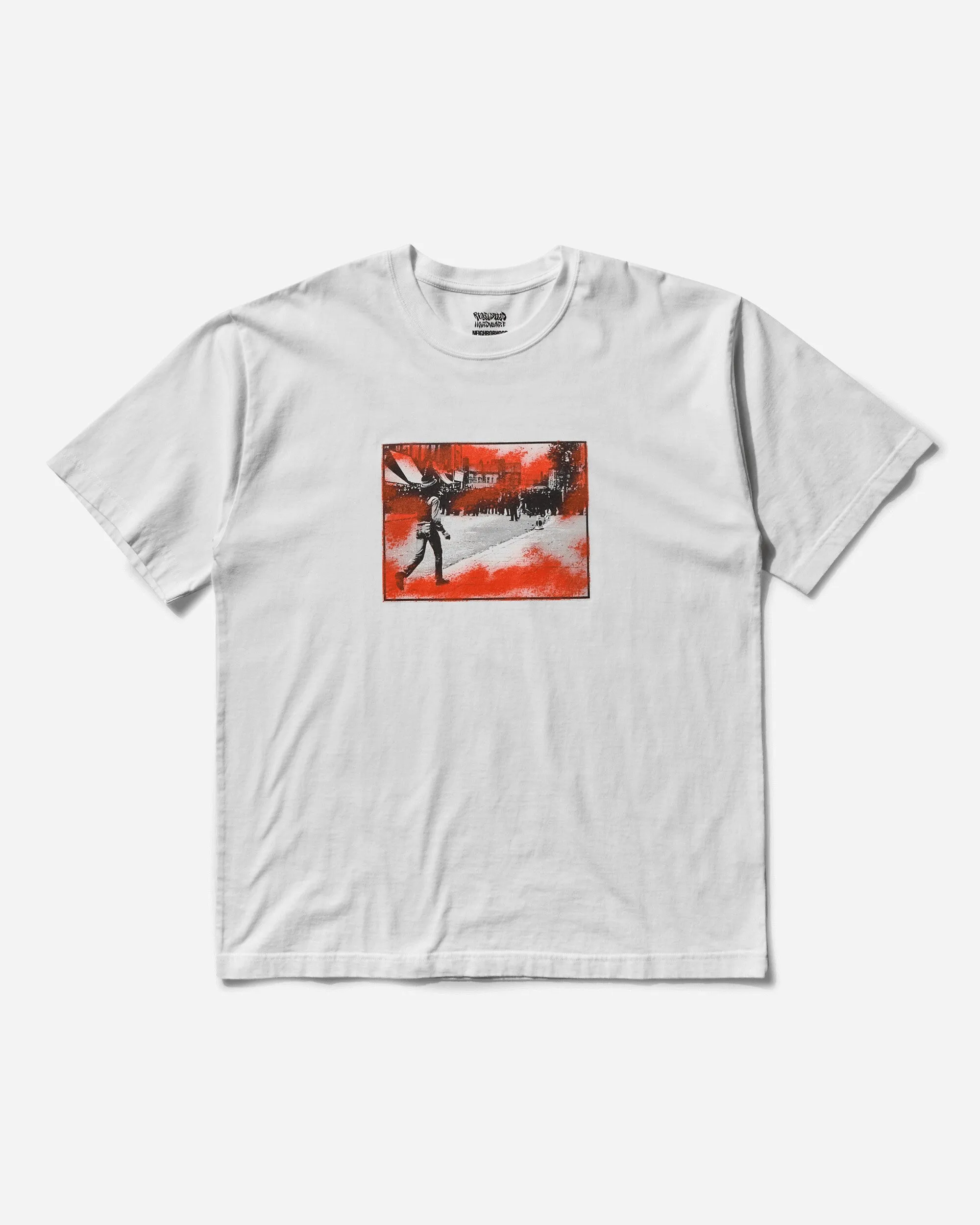 Herren Rebel Dread Hardware SS-1 T-Shirt Weiß