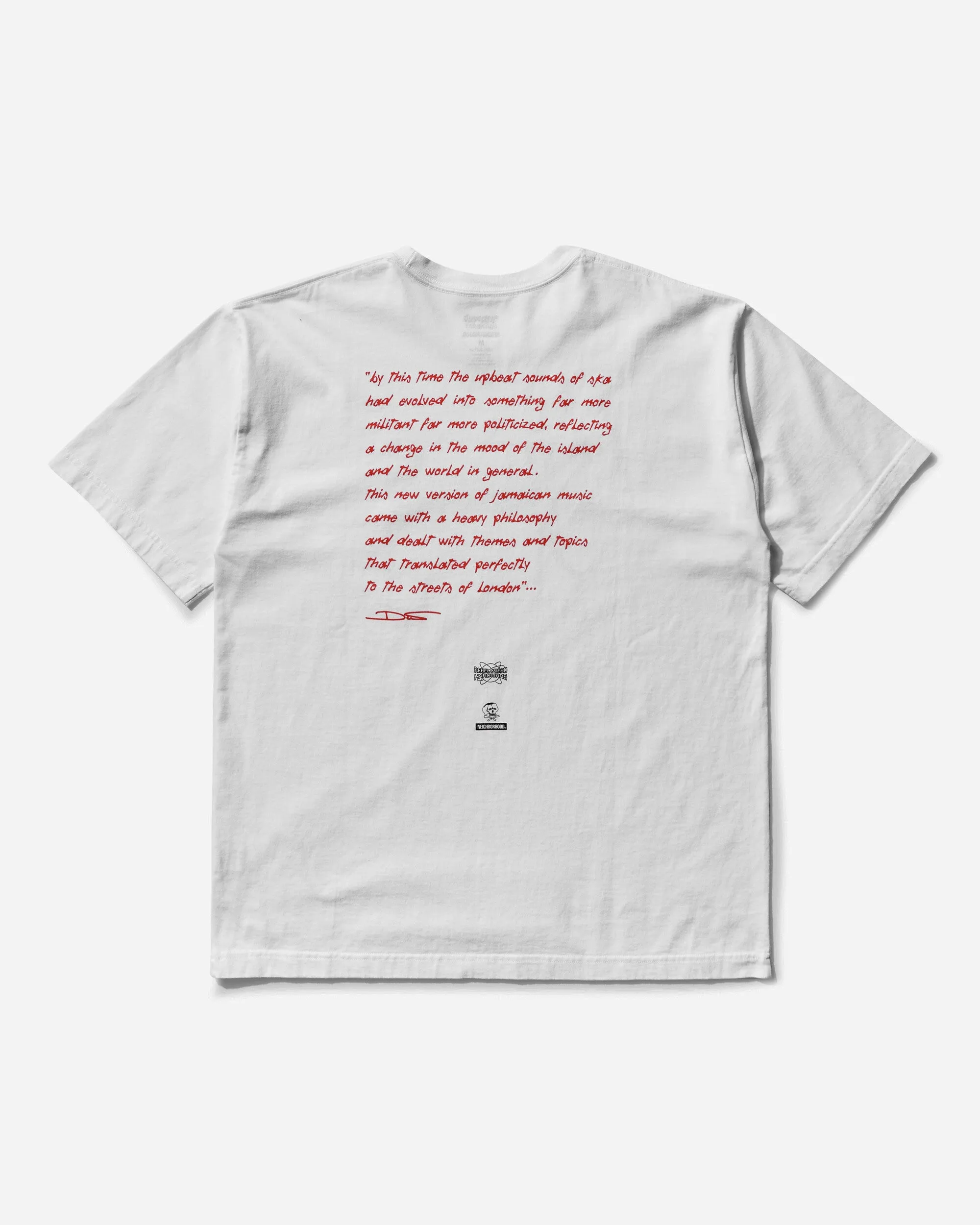 Herren Rebel Dread Hardware SS-1 T-Shirt Weiß