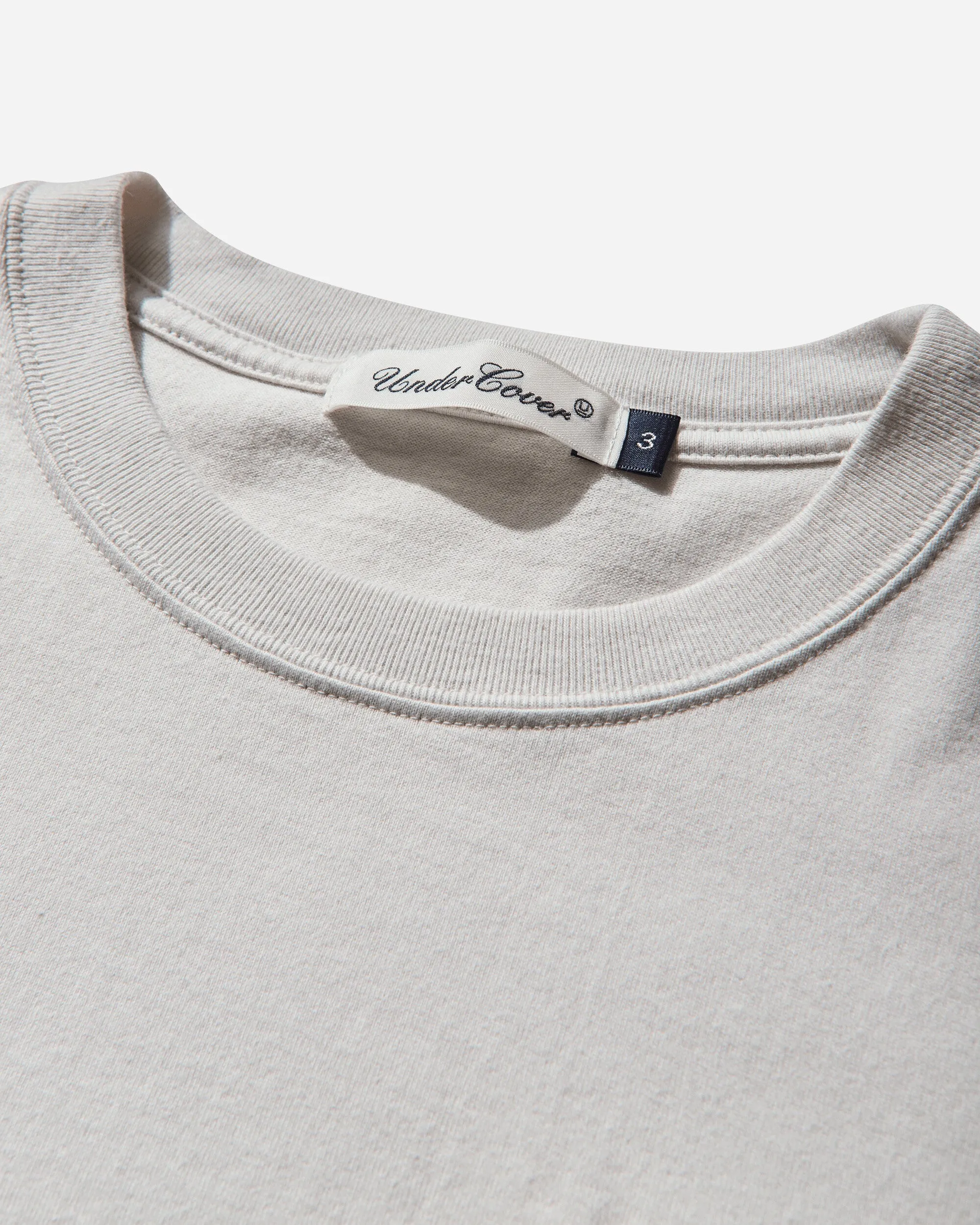 Herren Robert Bosisio T-Shirt Hellbeige Grau