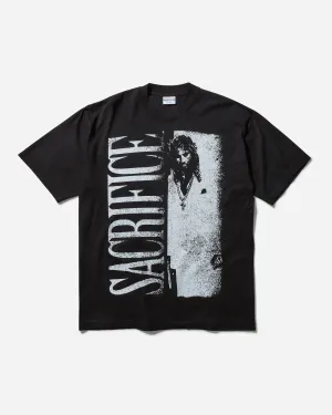 Herren Opfer T-Shirt Schwarz