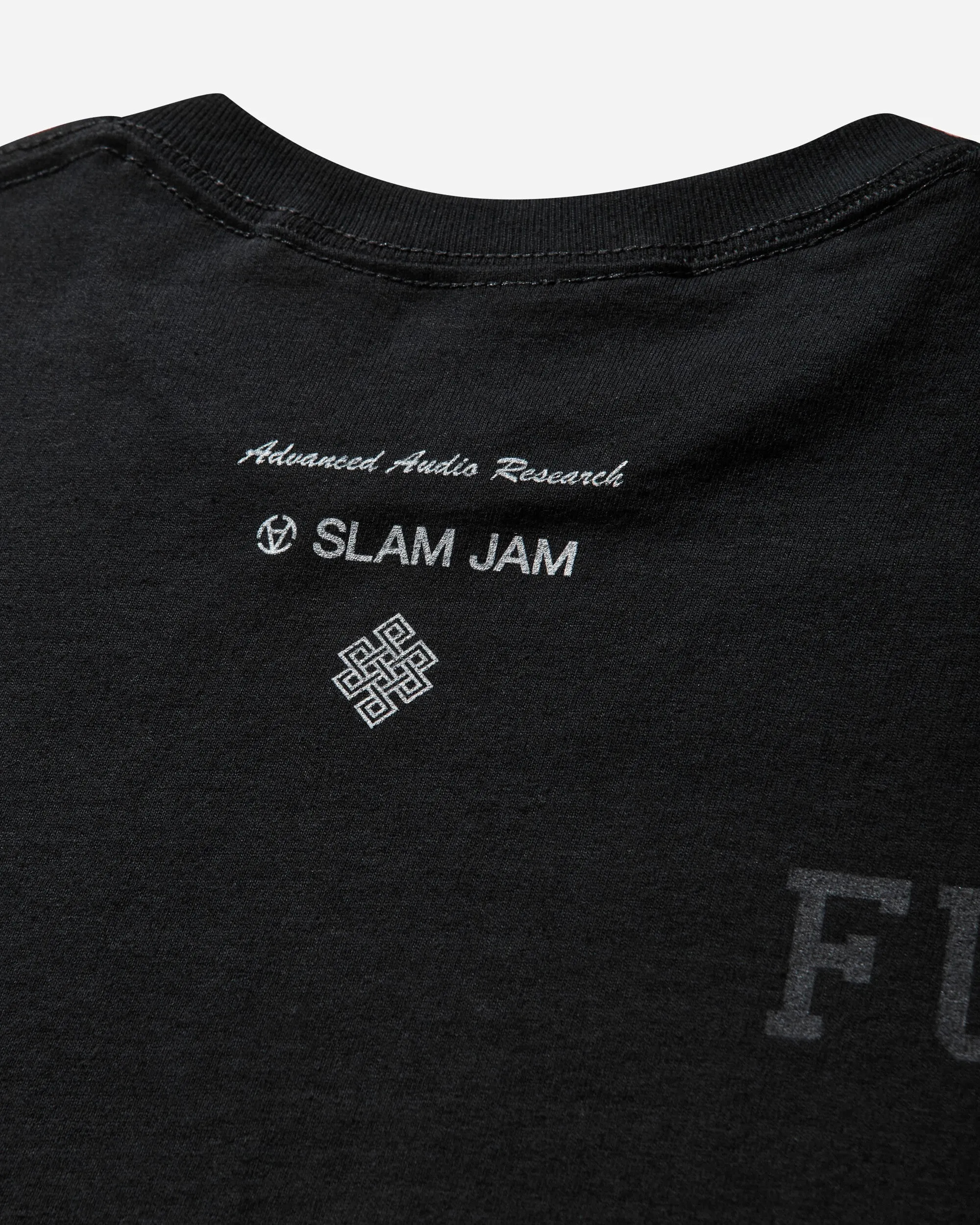 Herren Slam Jam Fuck Wars T-Shirt Schwarz