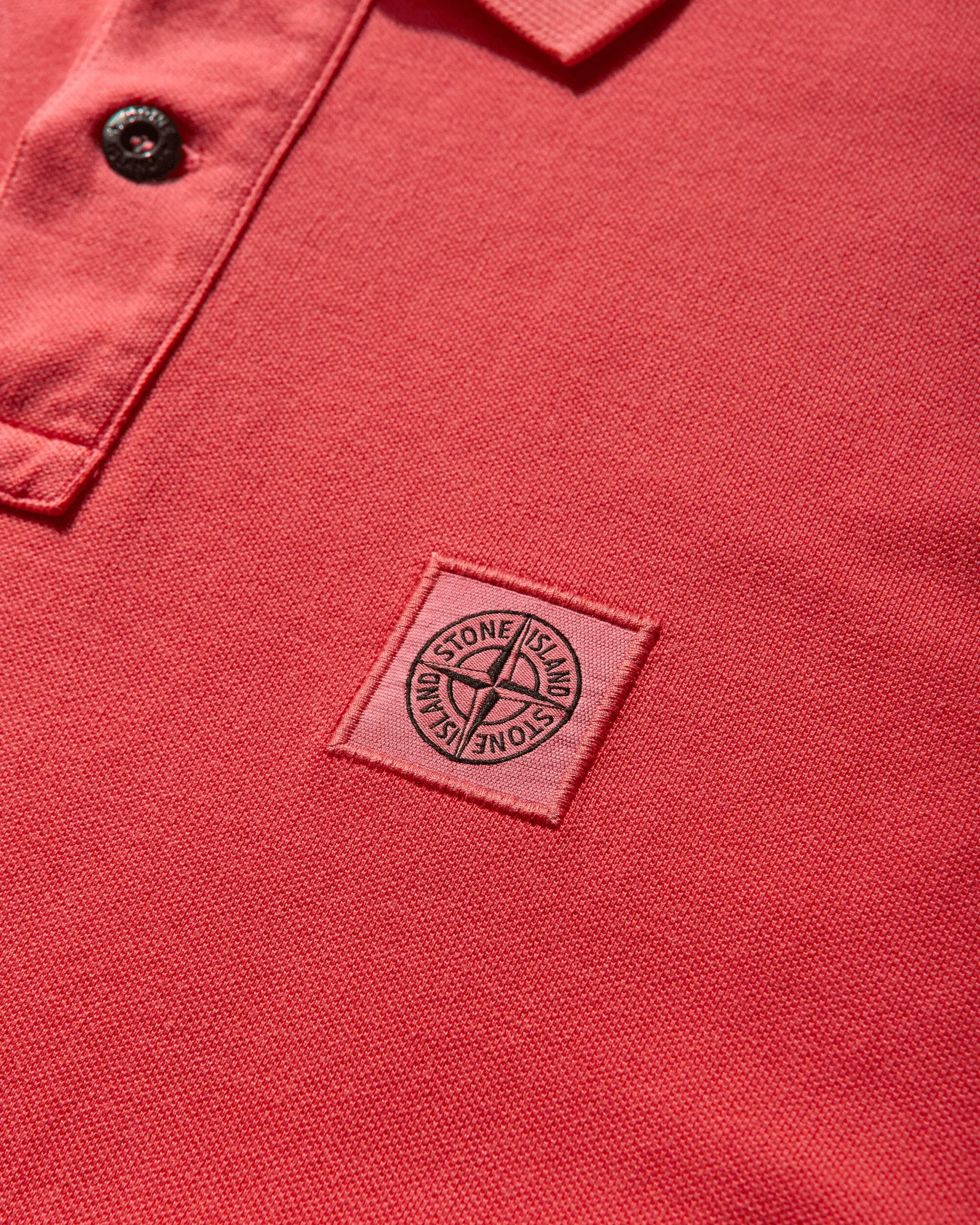 Herren Slim Fit Polohemd Papaya