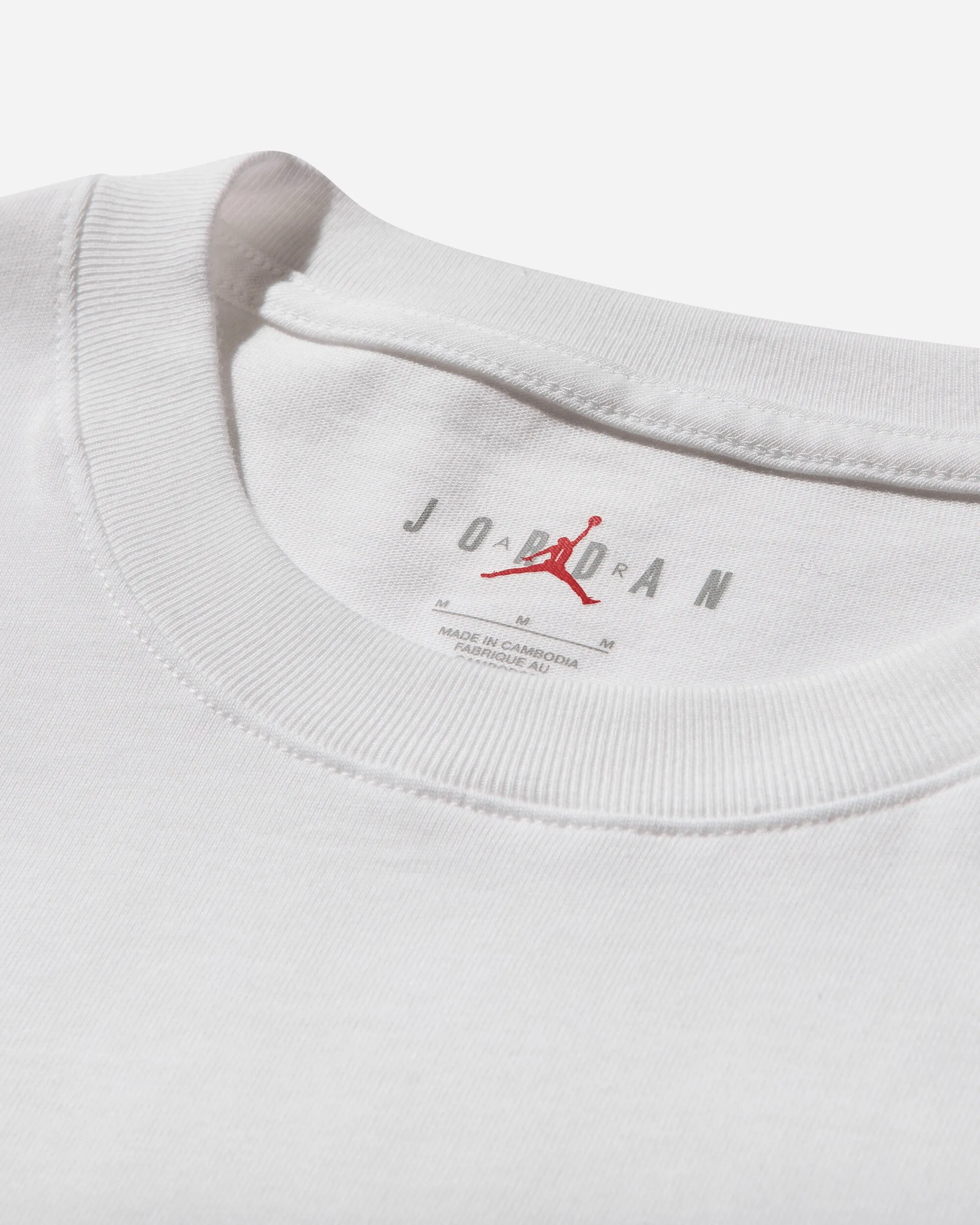 Herren-Sneaker-Patch-T-Shirt Weiß