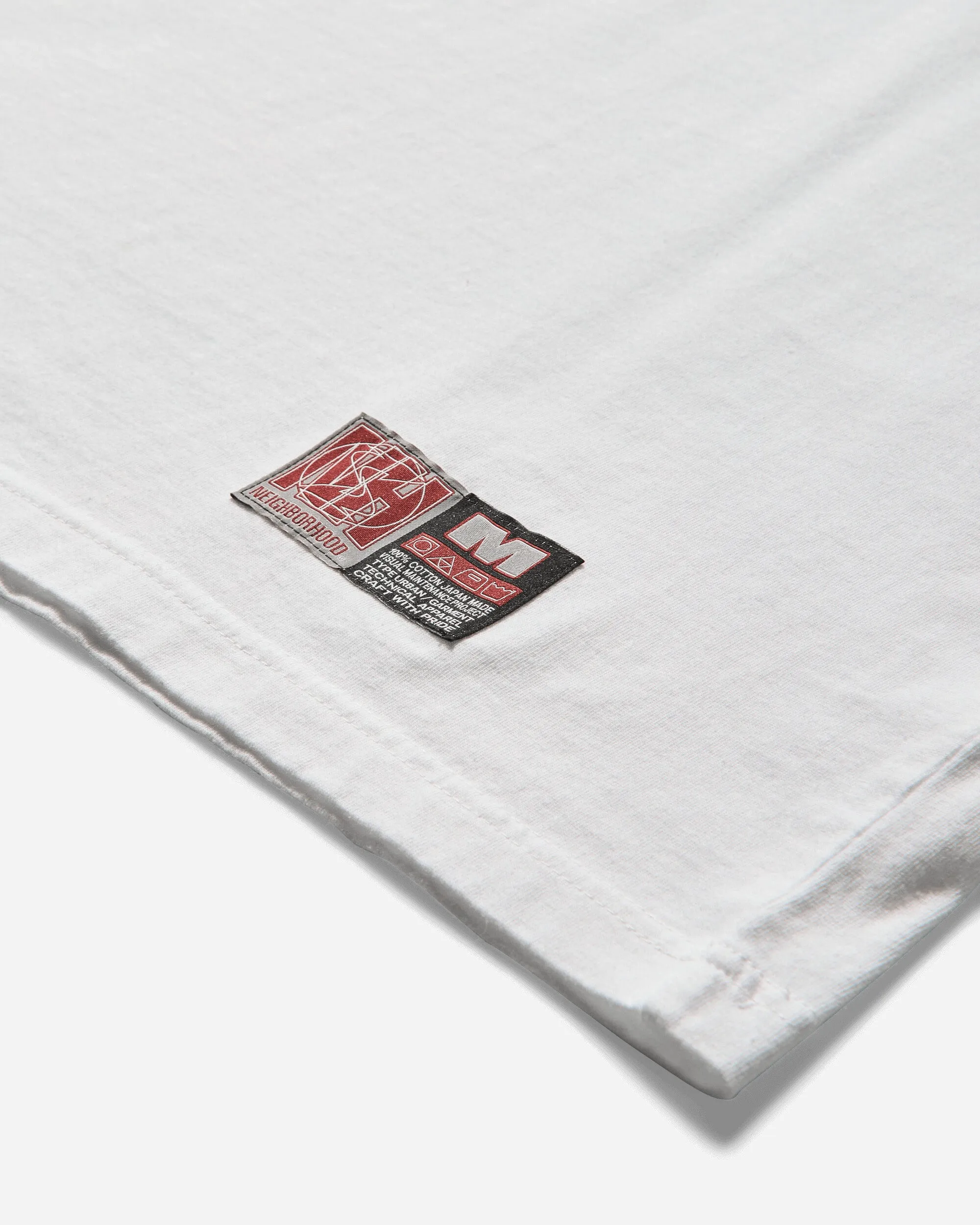 Herren Subware LS-2 Langarm T-Shirt Weiß