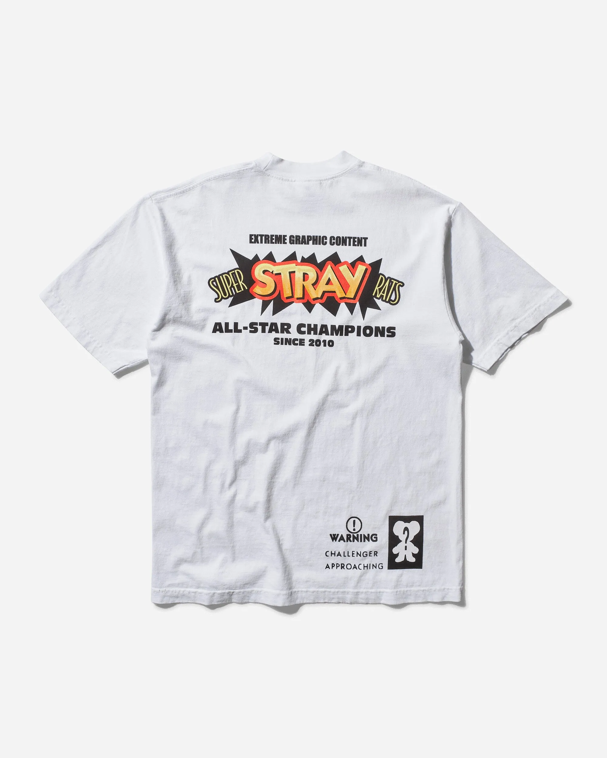 Herren Super Stray Rats T-Shirt Weiß