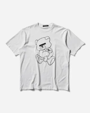 Herren Signature Teddy-Bär T-Shirt Weiß