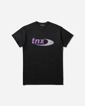 Herren Tenax SEE YOU LATE(R) T-Shirt Schwarz
