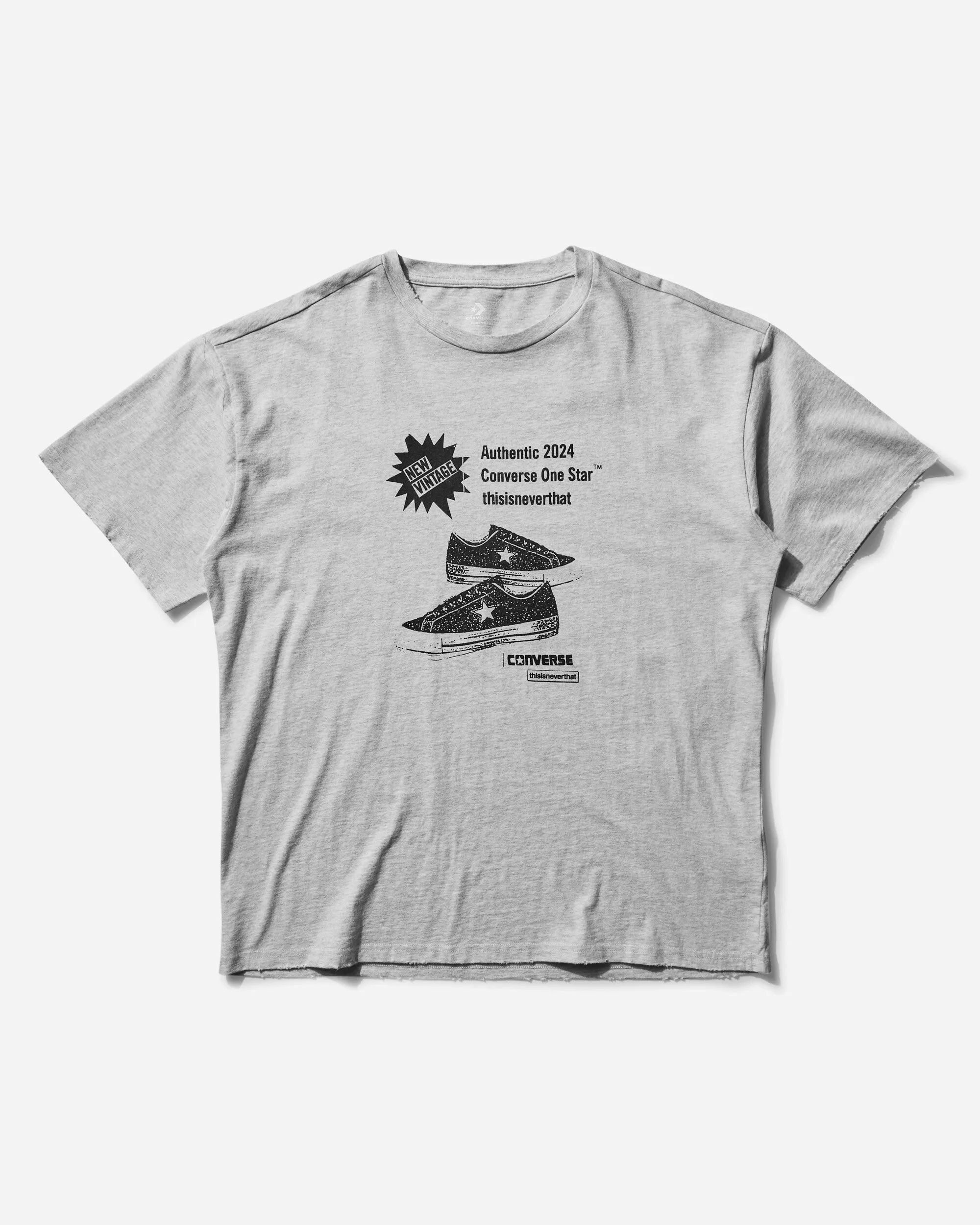 Herren thisisneverthat Light Retro T-Shirt Grau Meliert