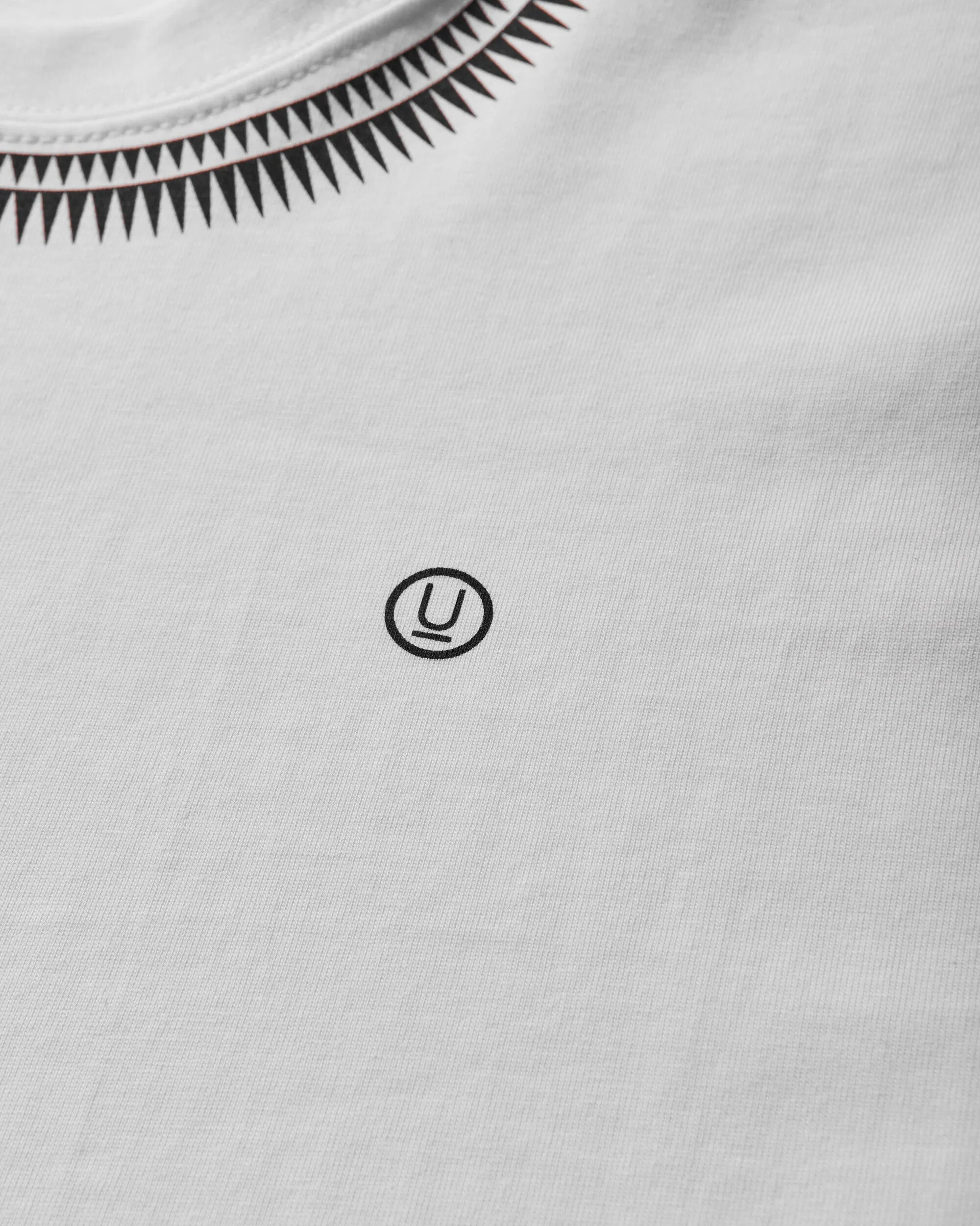 Herren UNDERCOVER Langarm T-Shirt Weiß