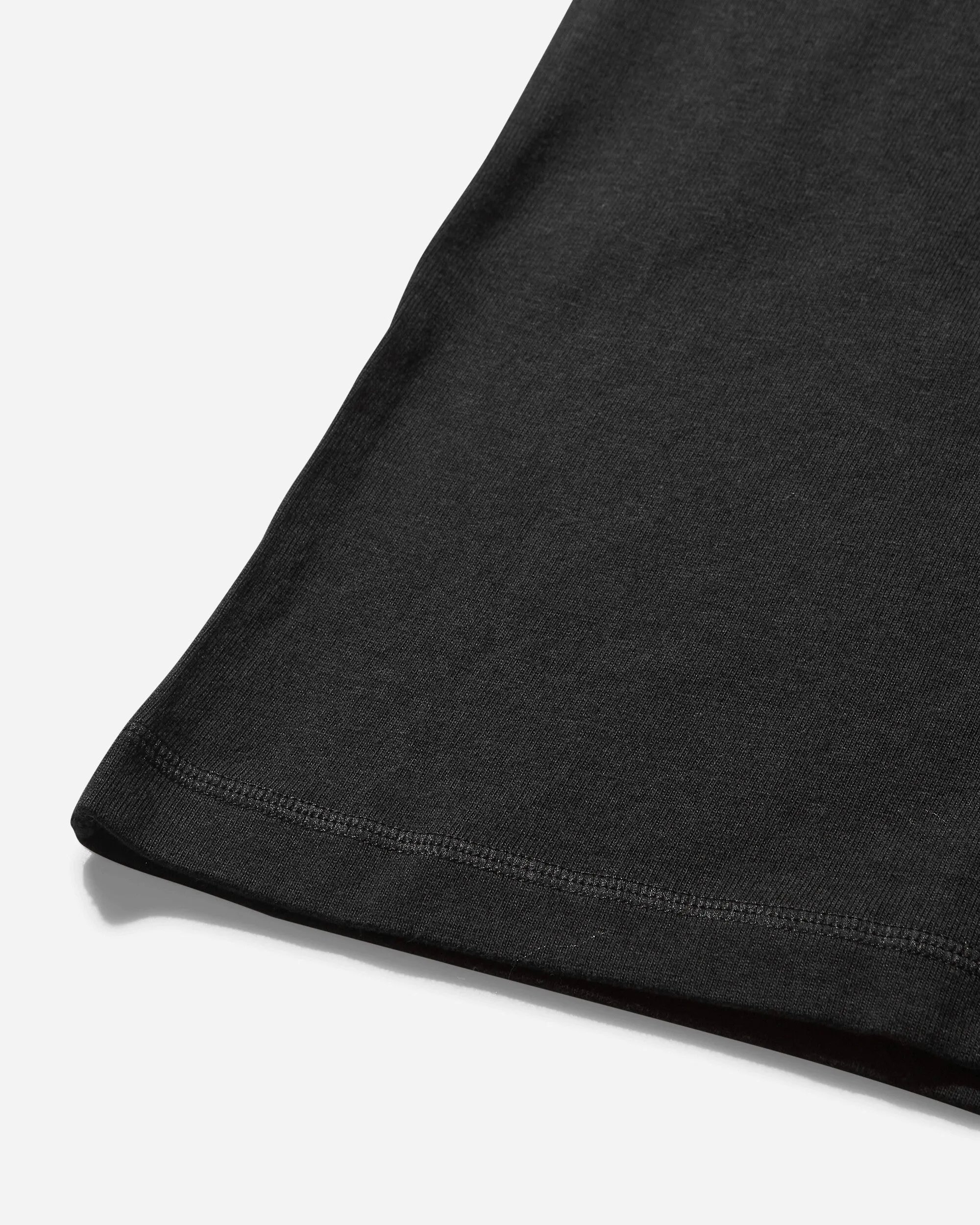 Herren-Woll-Klassiker T-Shirt Schwarz