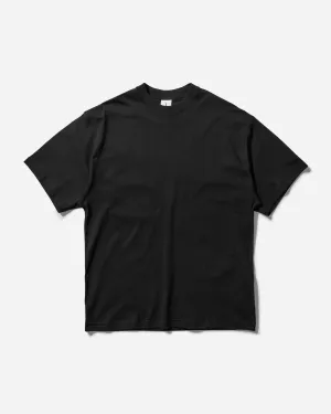 Herren-Woll-Klassiker T-Shirt Schwarz