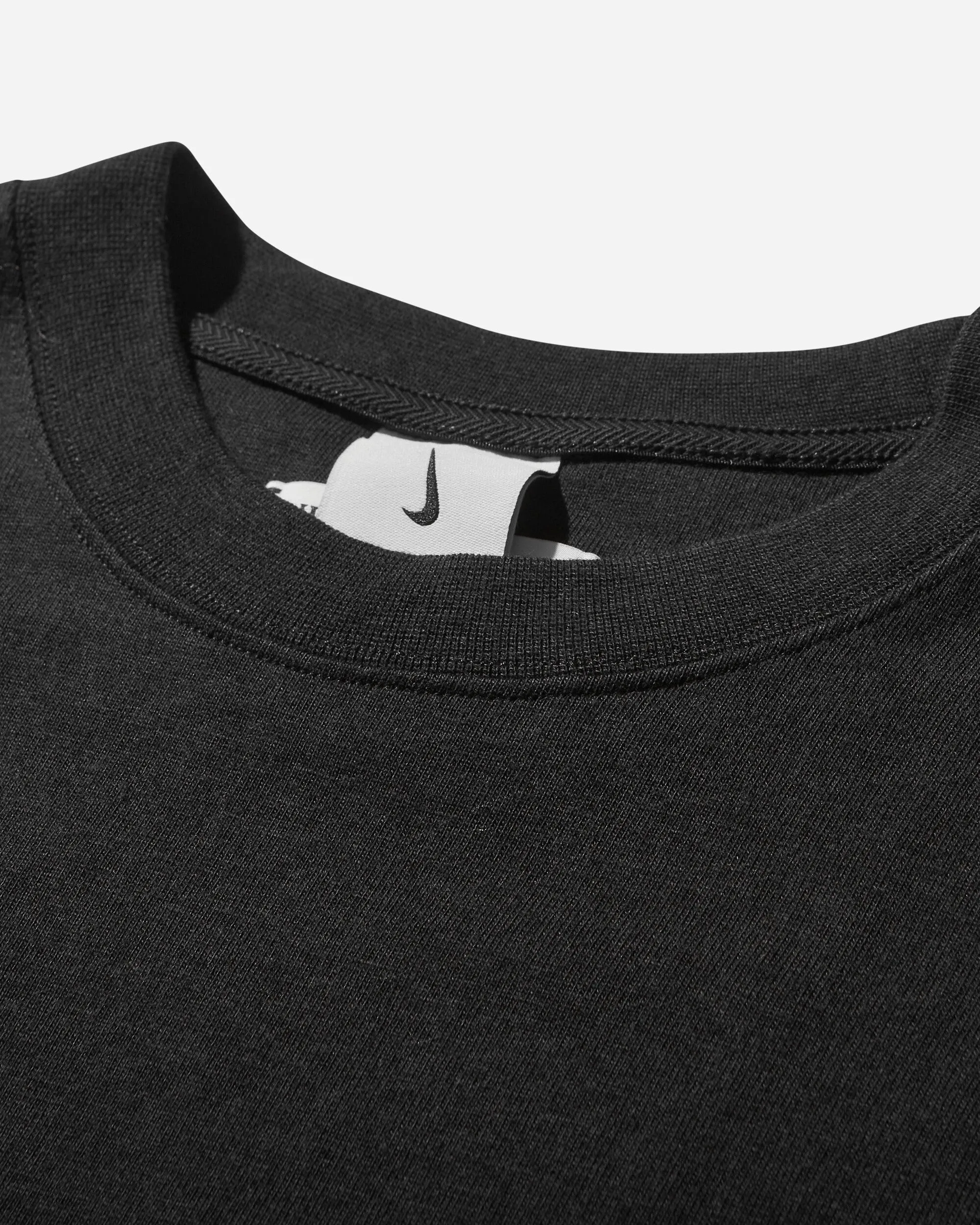 Herren-Woll-Klassiker T-Shirt Schwarz