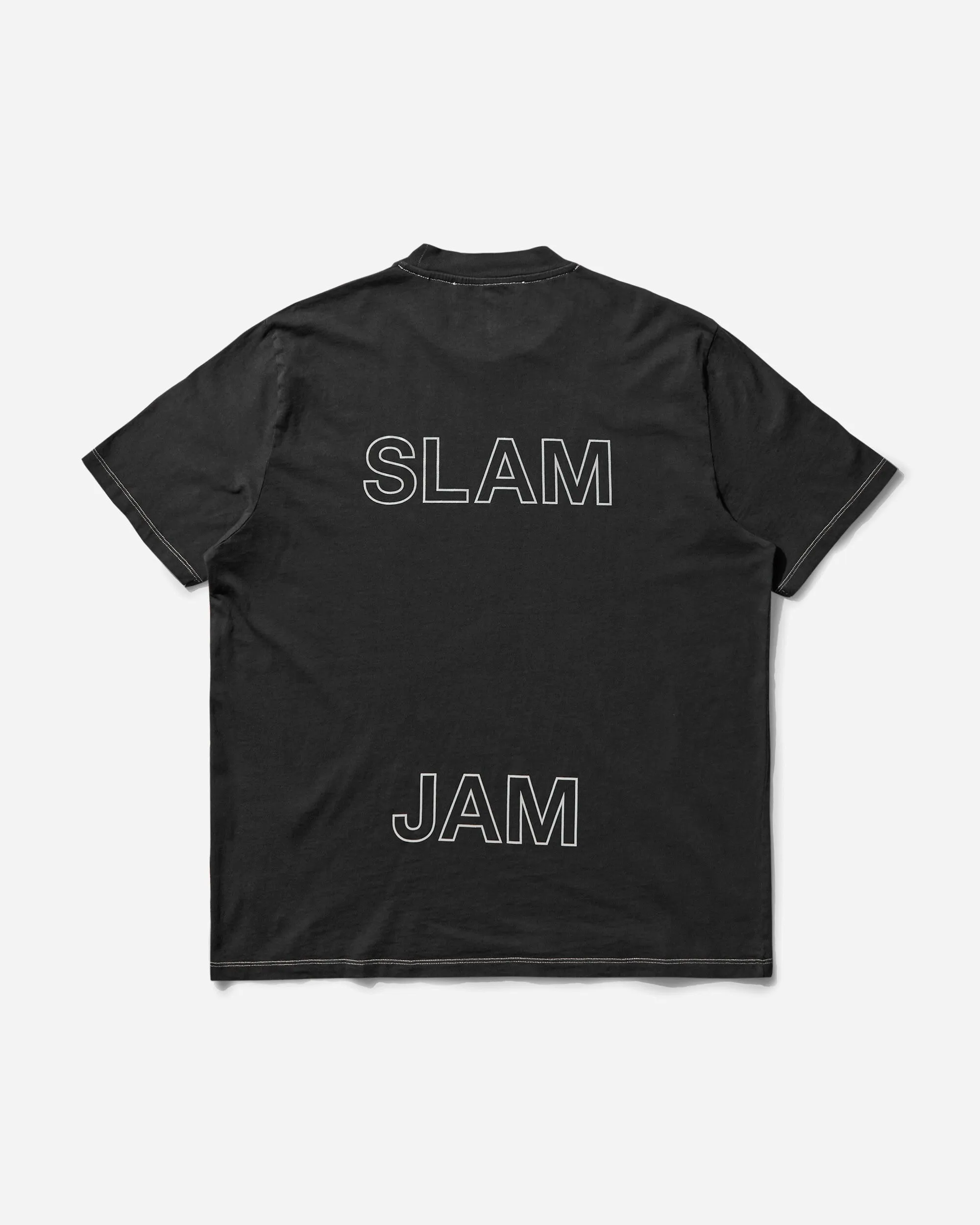 Herren WORK SHOP Slam Jam Box T-Shirt Schwarz