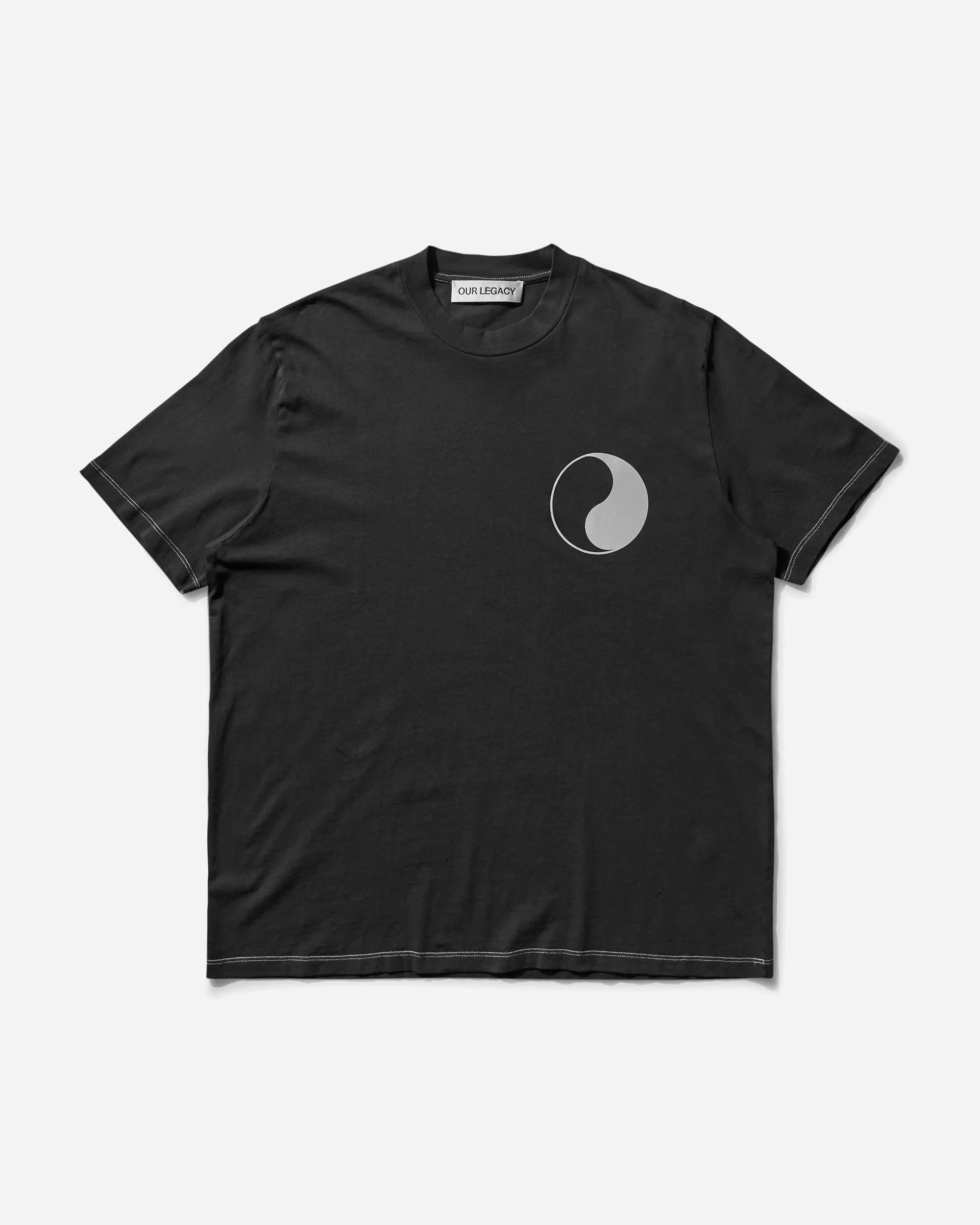 Herren WORK SHOP Slam Jam Box T-Shirt Schwarz